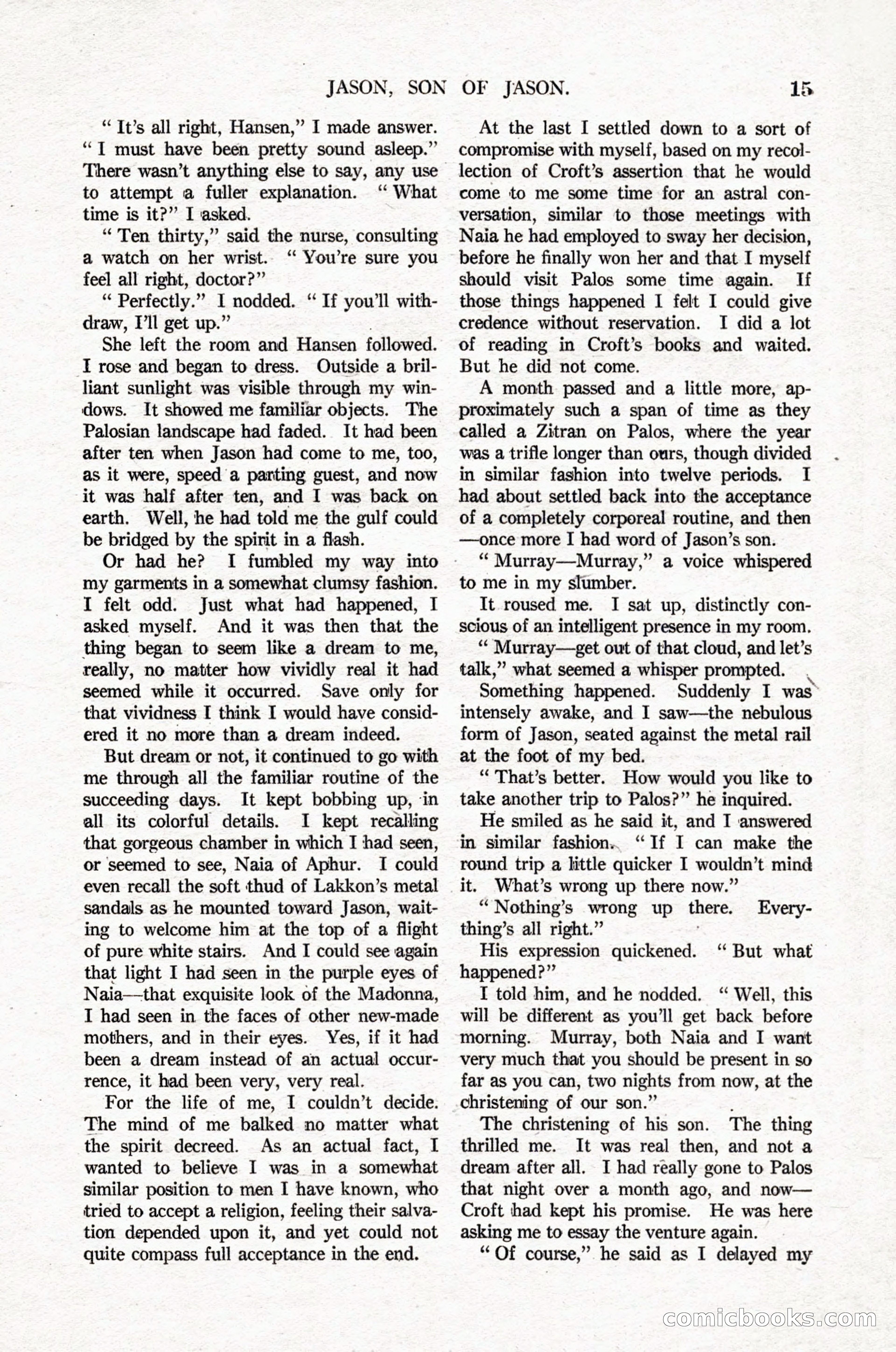 Argosy All-Story Weekly, April 16, 1921 — page 24 of 157