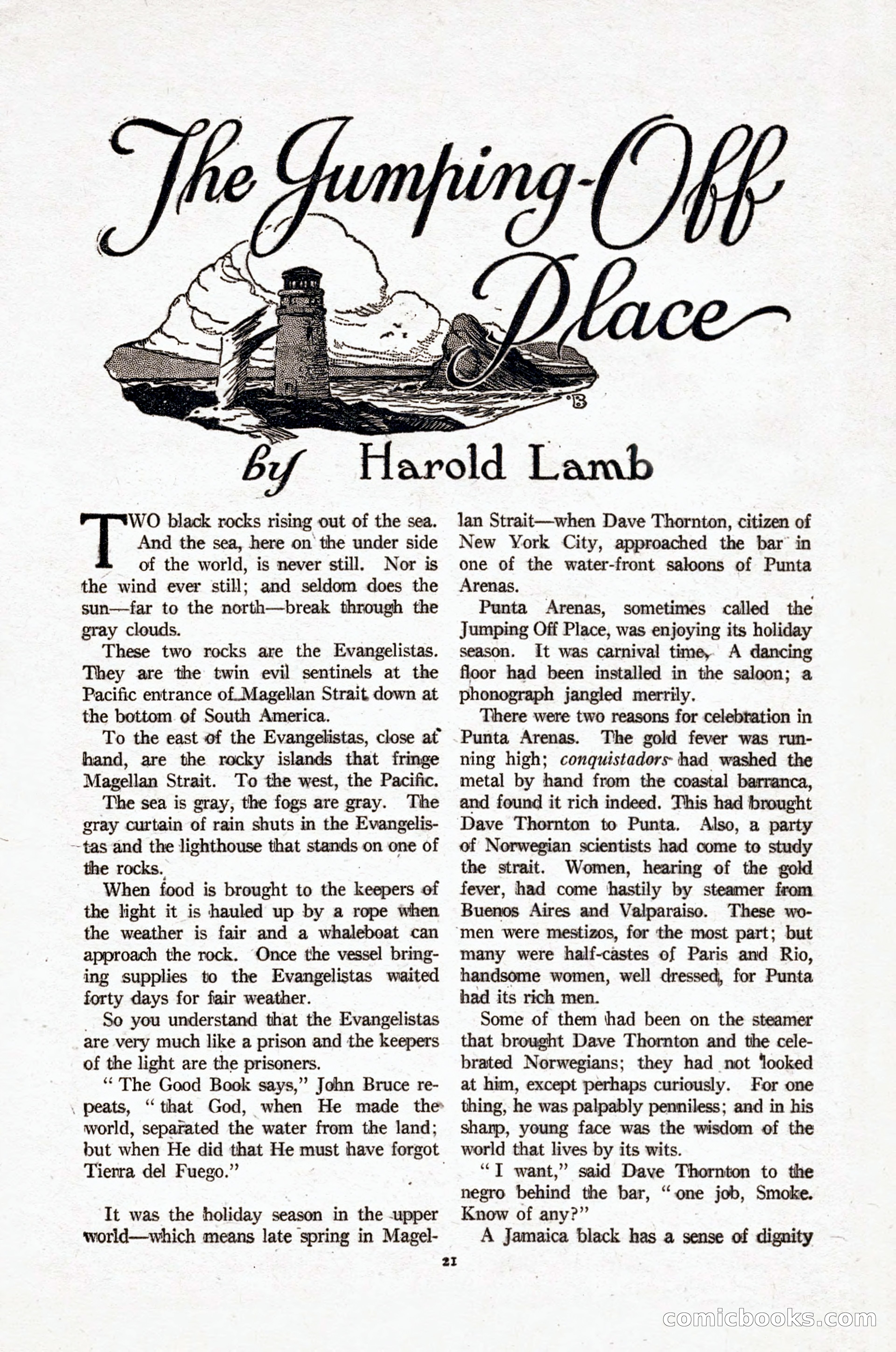 Argosy All-Story Weekly, April 16, 1921 — page 30 of 157