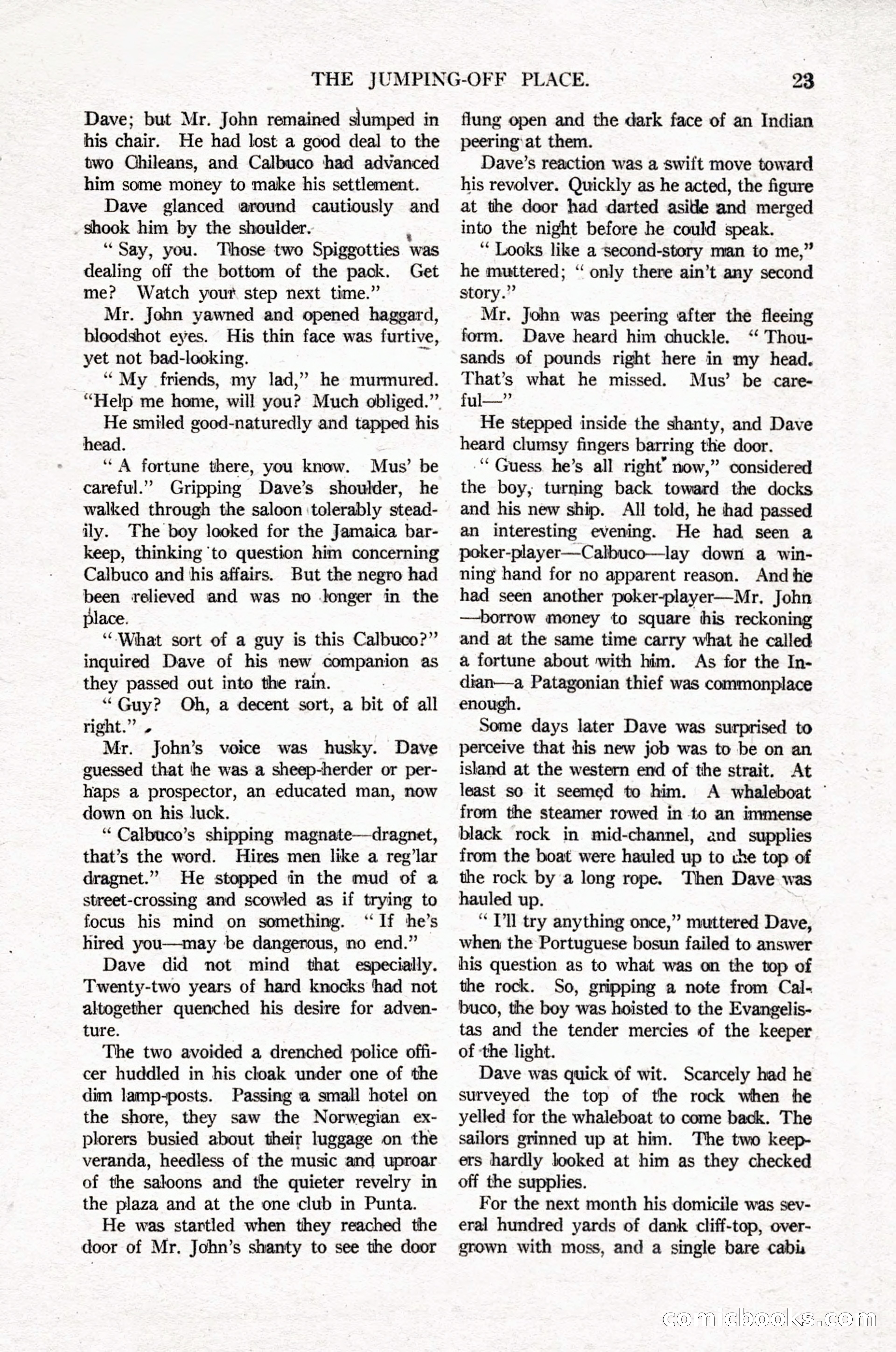 Argosy All-Story Weekly, April 16, 1921 — page 32 of 157