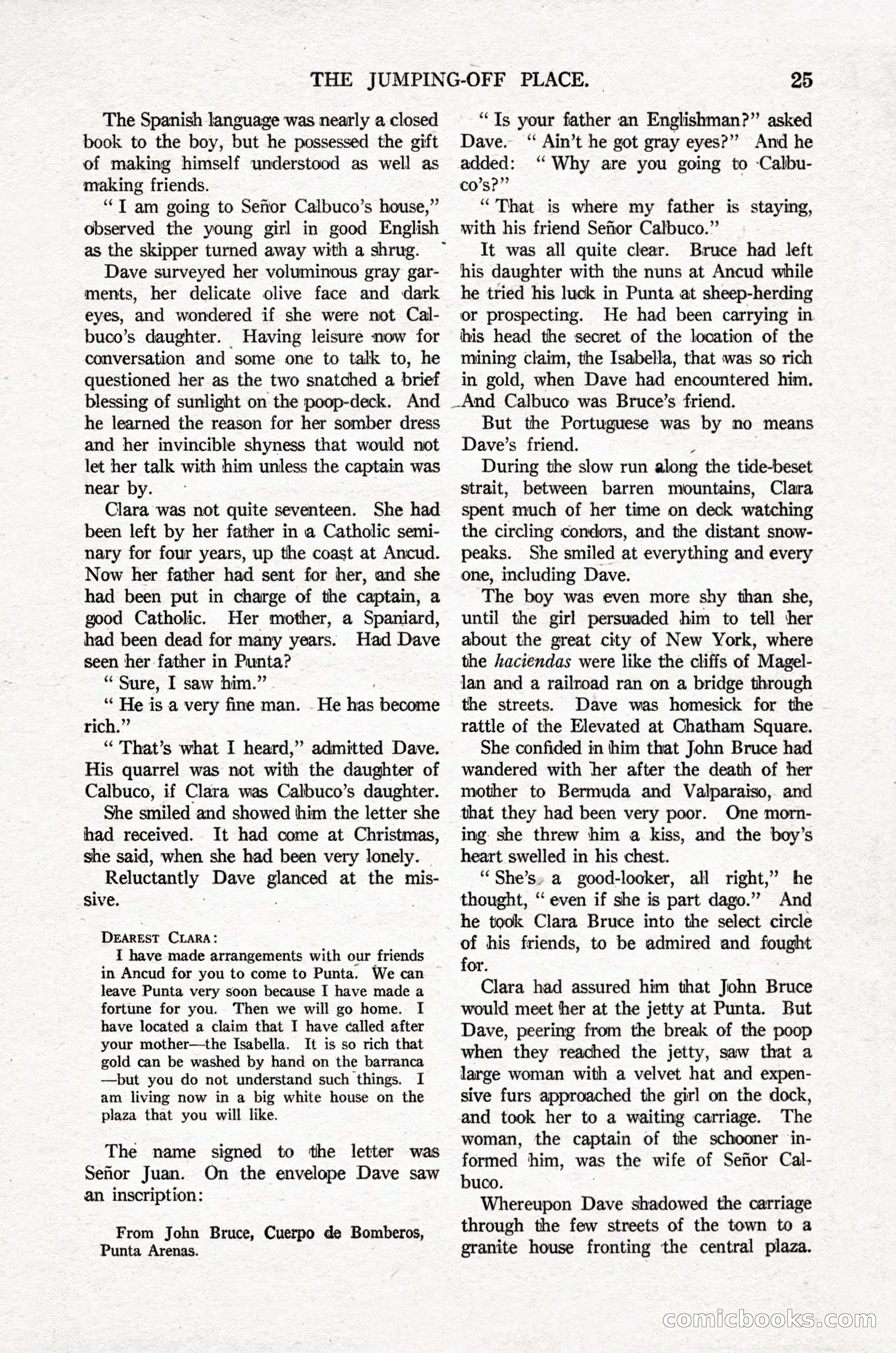 Argosy All-Story Weekly, April 16, 1921 — page 34 of 157