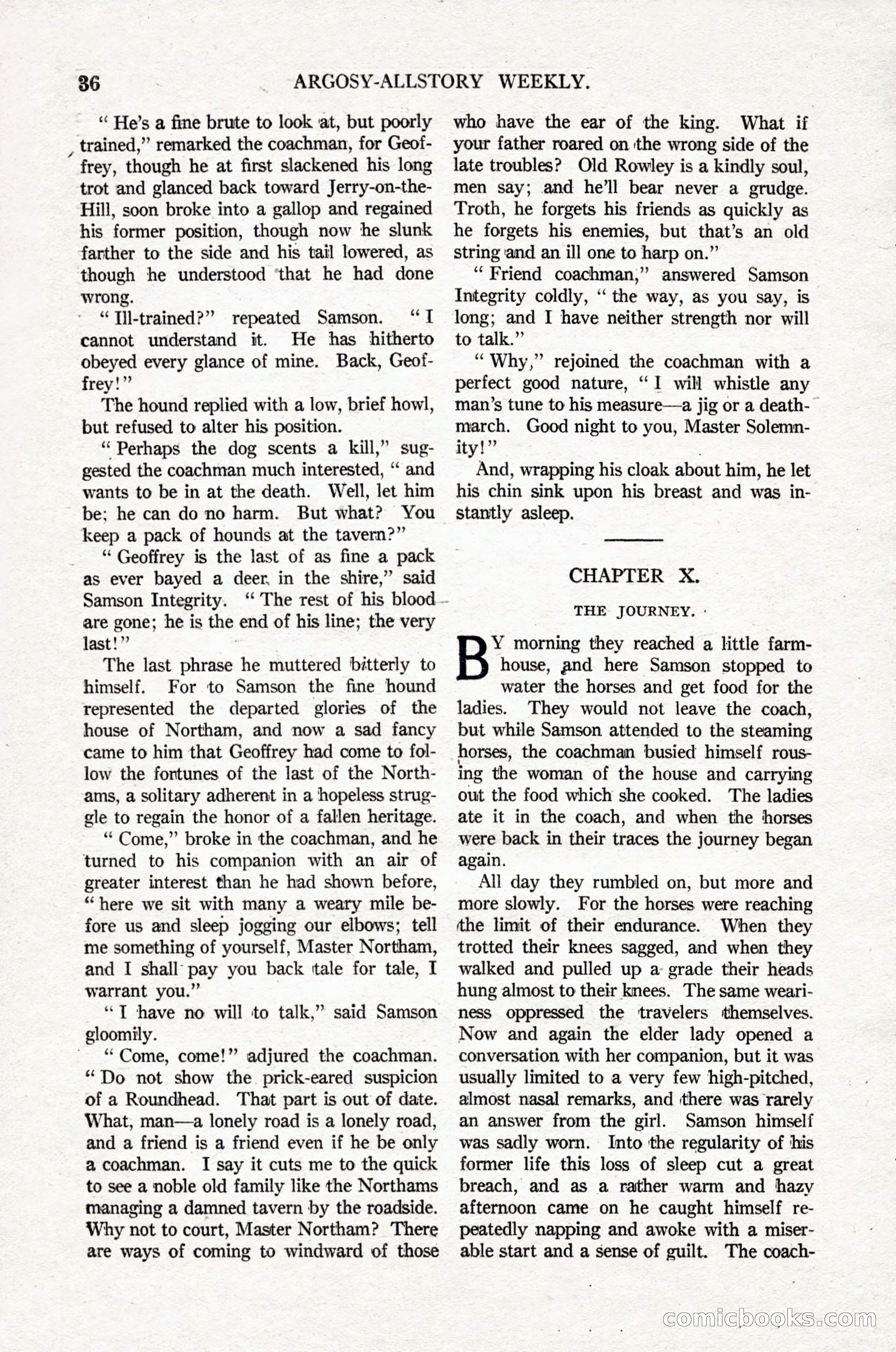 Argosy All-Story Weekly, April 16, 1921 — page 45 of 157