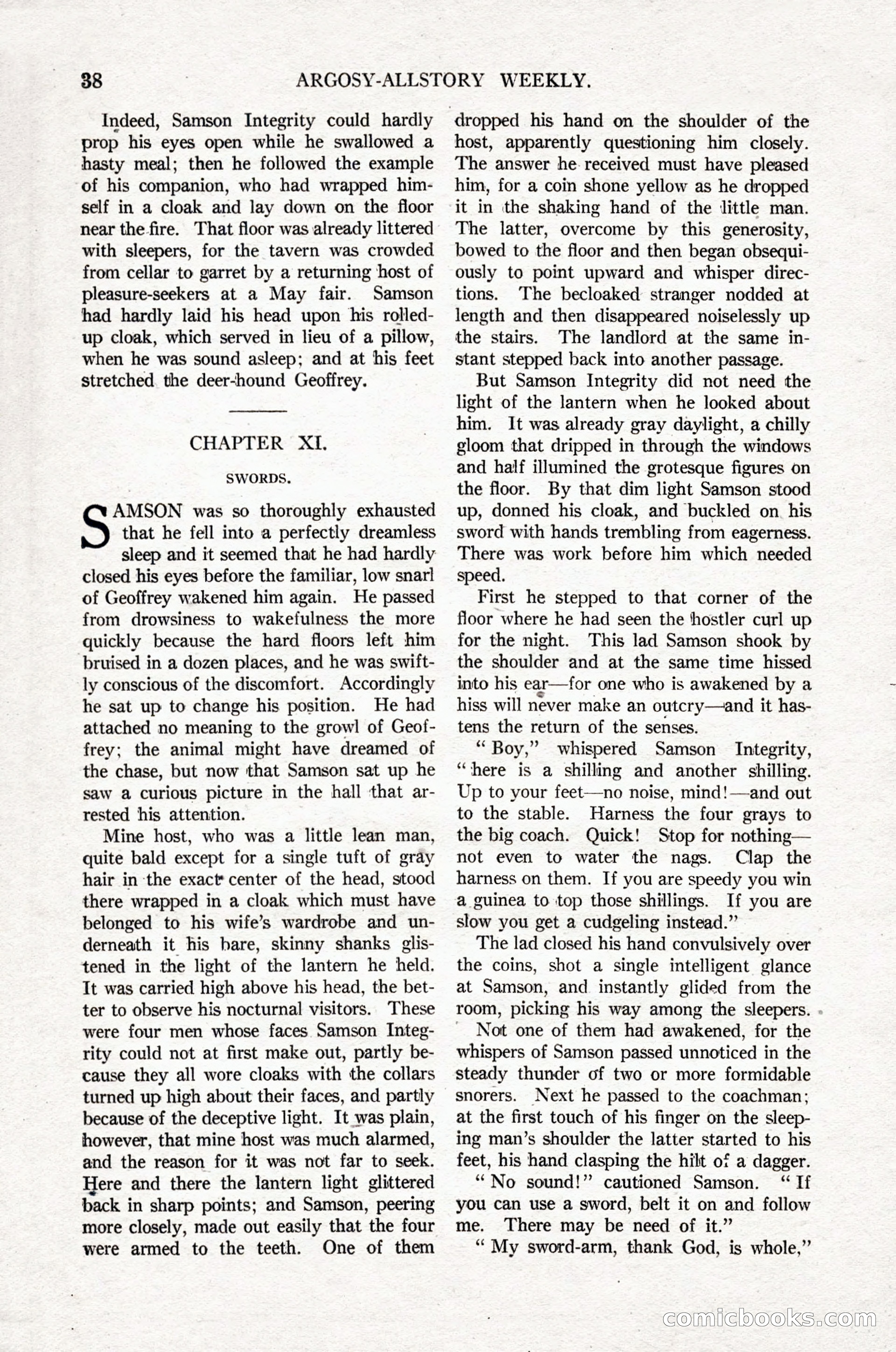 Argosy All-Story Weekly, April 16, 1921 — page 47 of 157