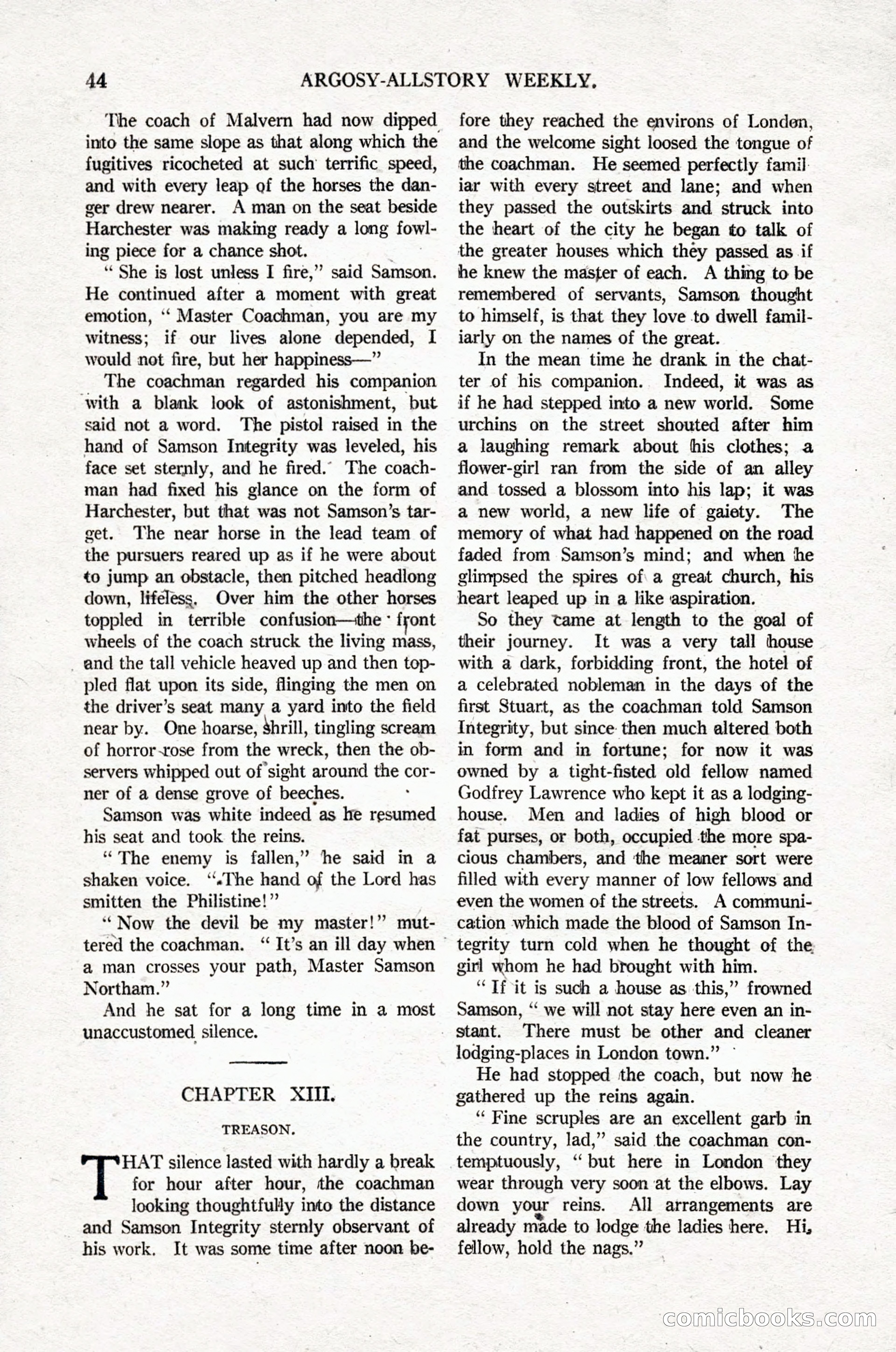 Argosy All-Story Weekly, April 16, 1921 — page 53 of 157