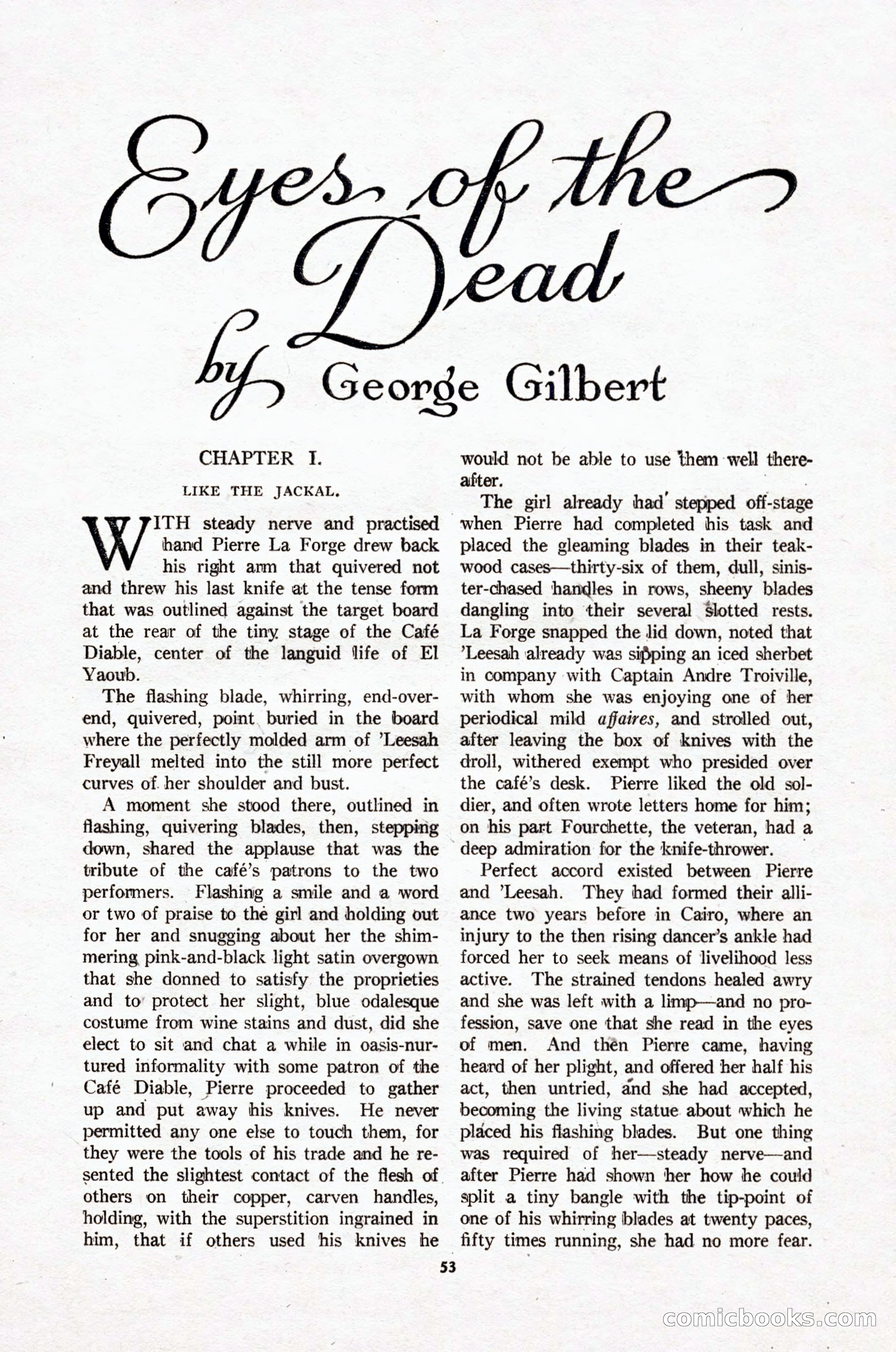 Argosy All-Story Weekly, April 16, 1921 — page 62 of 157