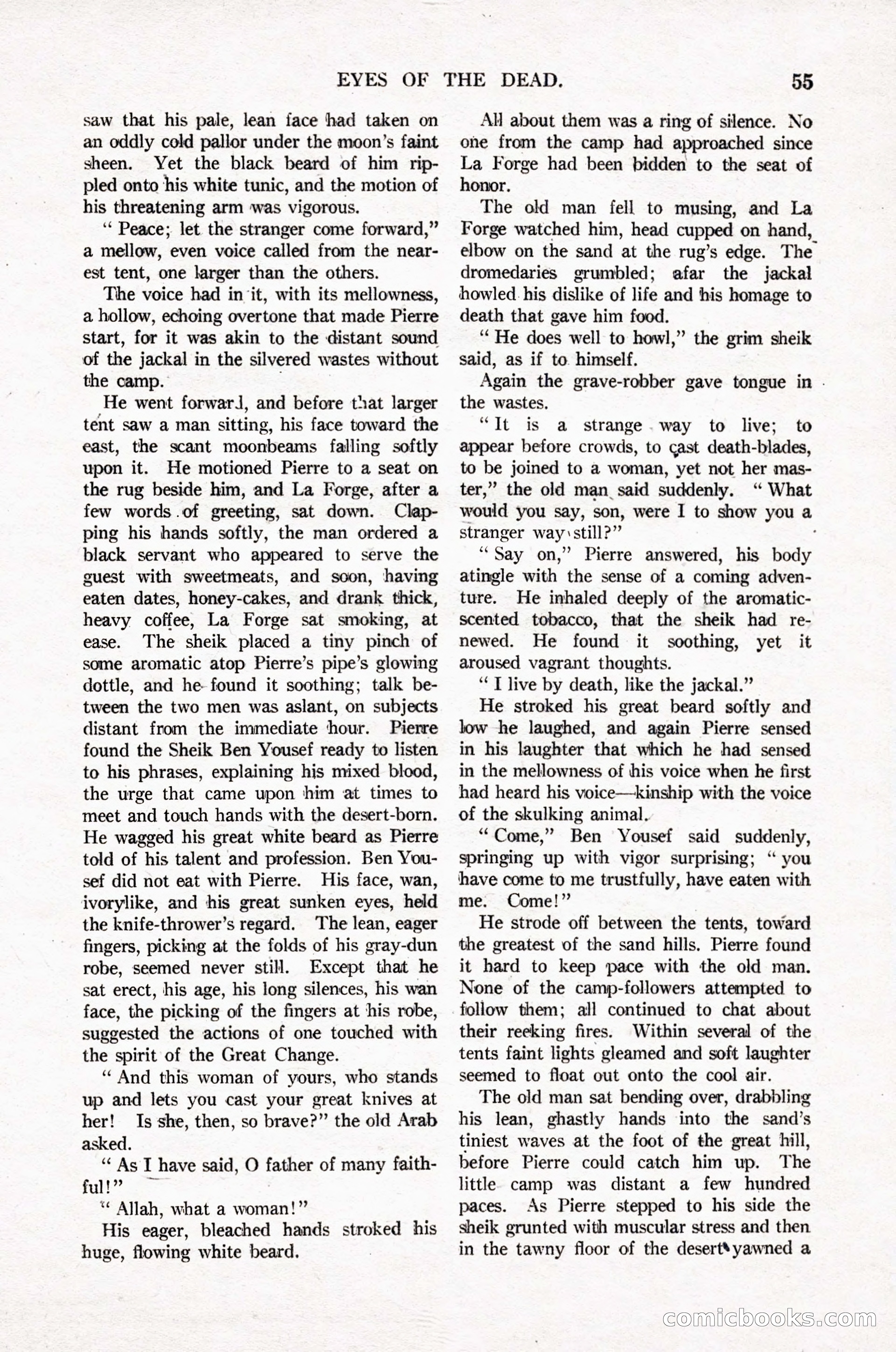 Argosy All-Story Weekly, April 16, 1921 — page 64 of 157