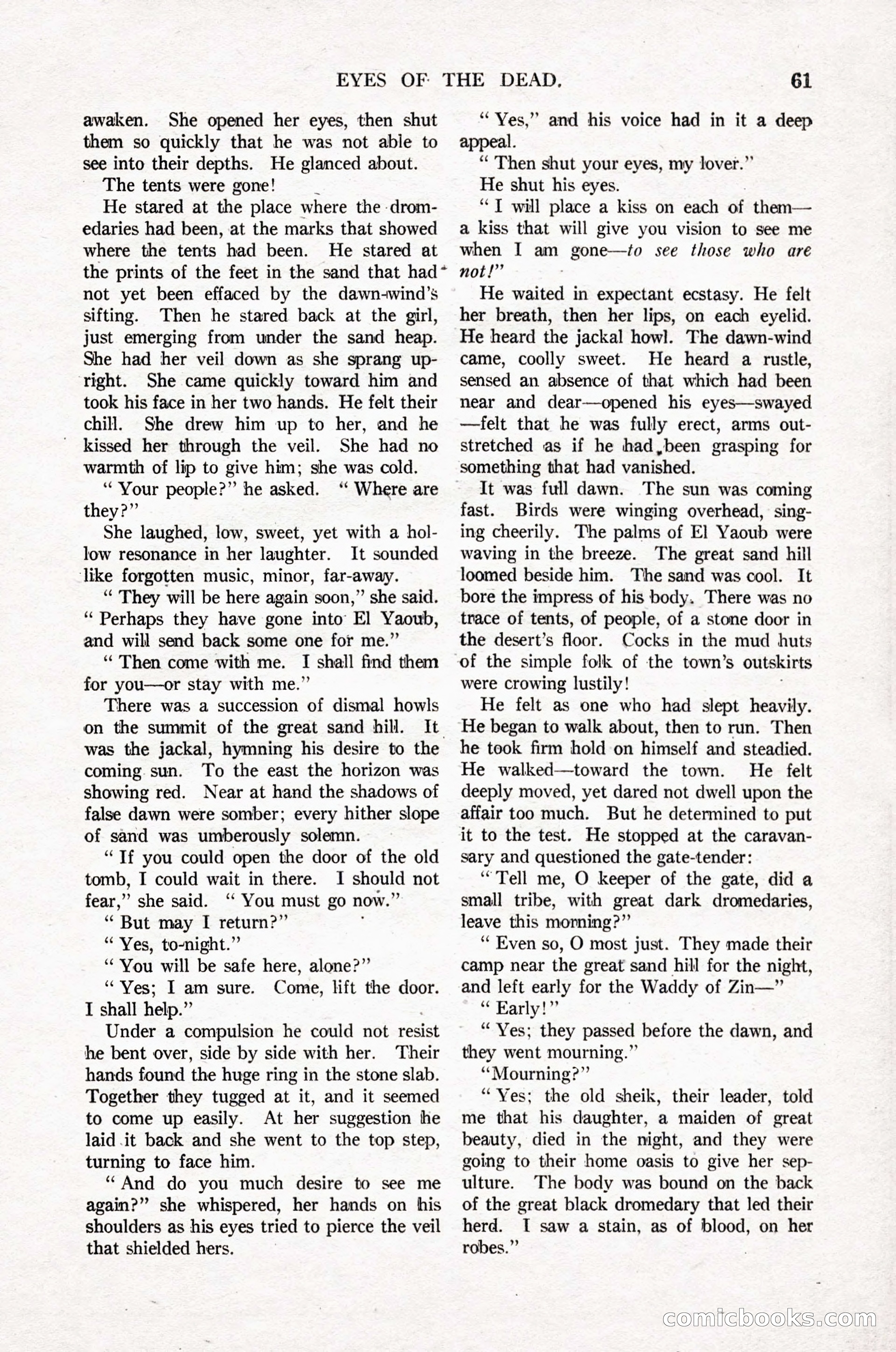 Argosy All-Story Weekly, April 16, 1921 — page 70 of 157