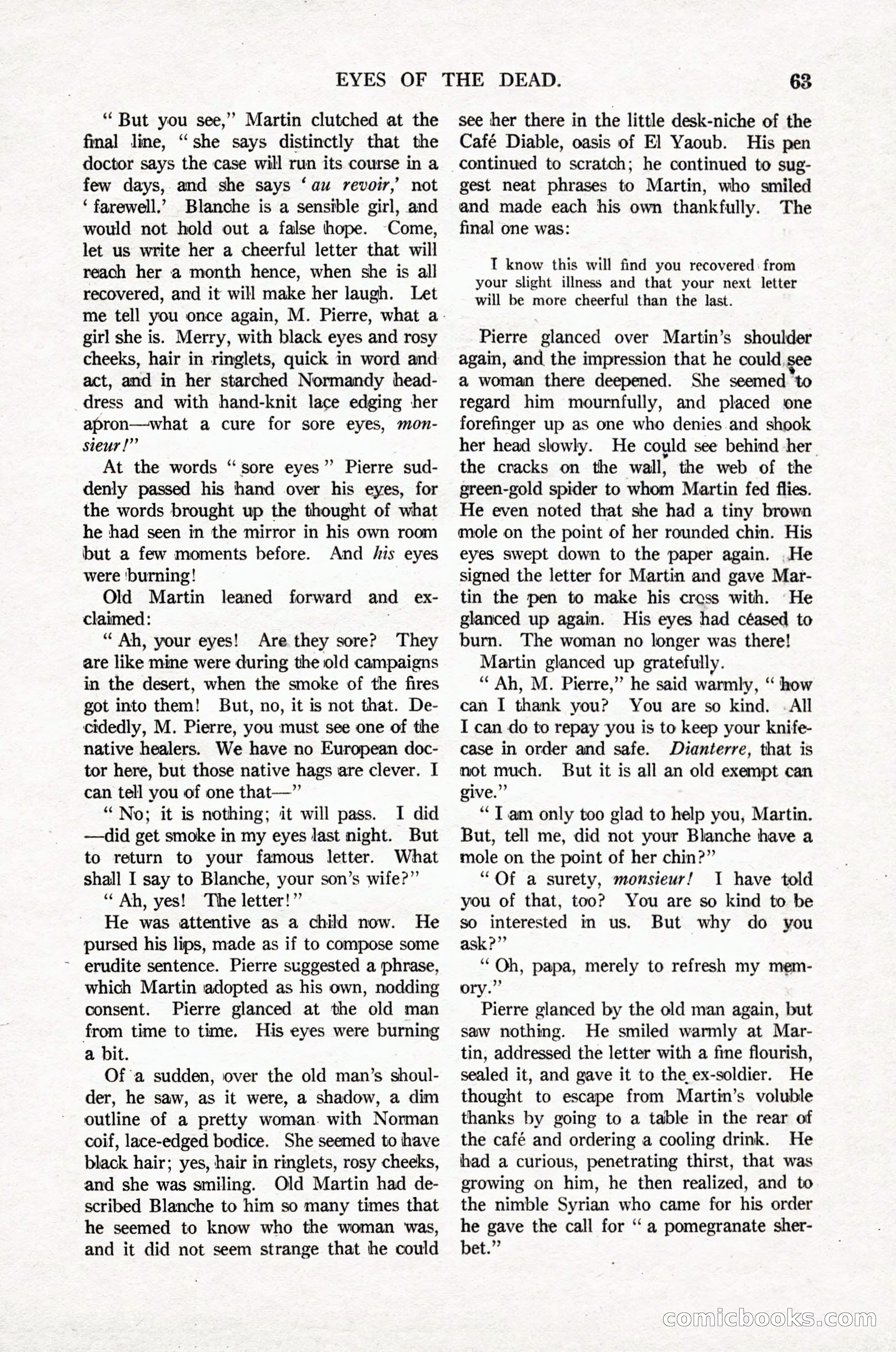 Argosy All-Story Weekly, April 16, 1921 — page 72 of 157