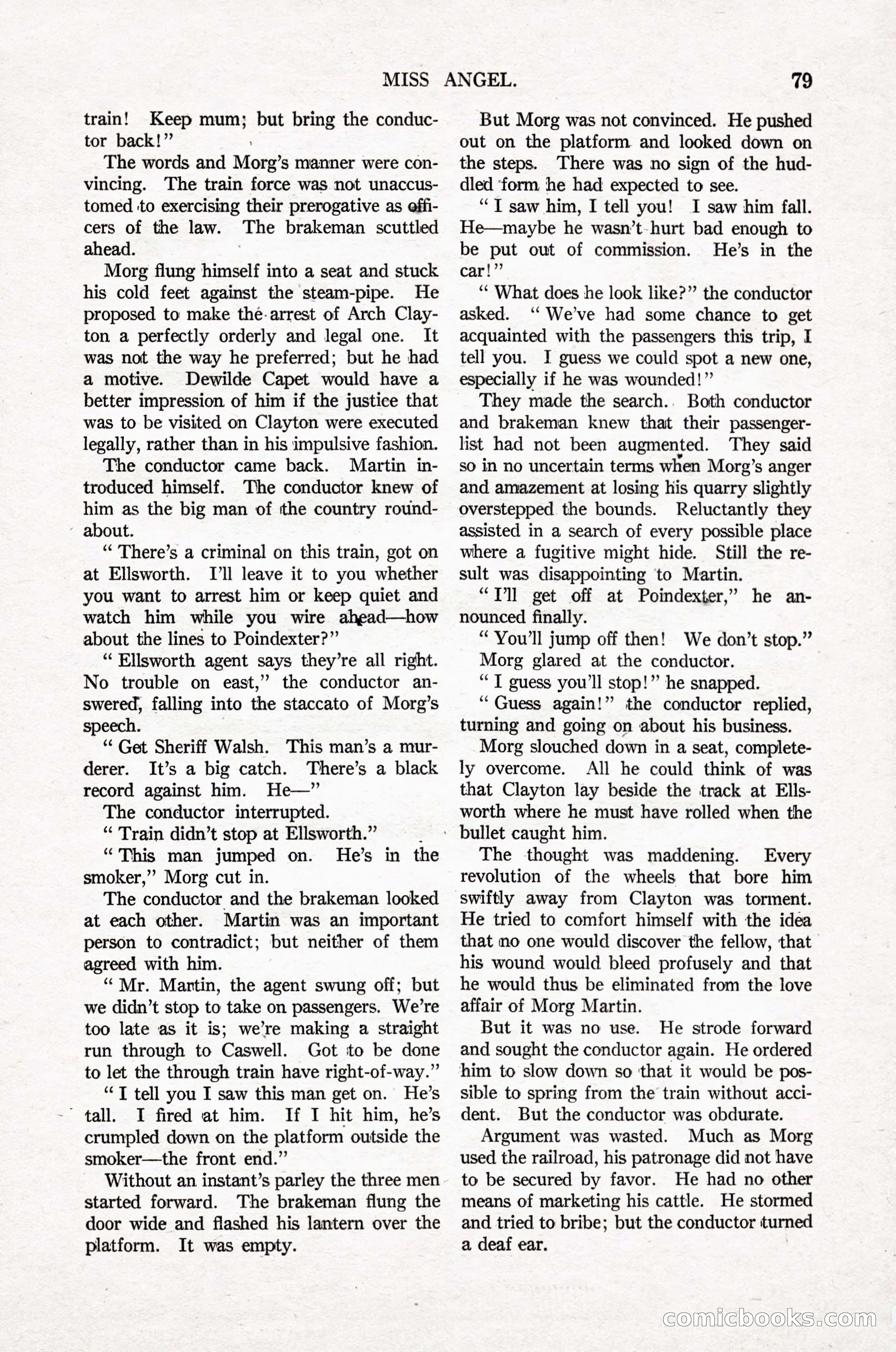 Argosy All-Story Weekly, April 16, 1921 — page 88 of 157