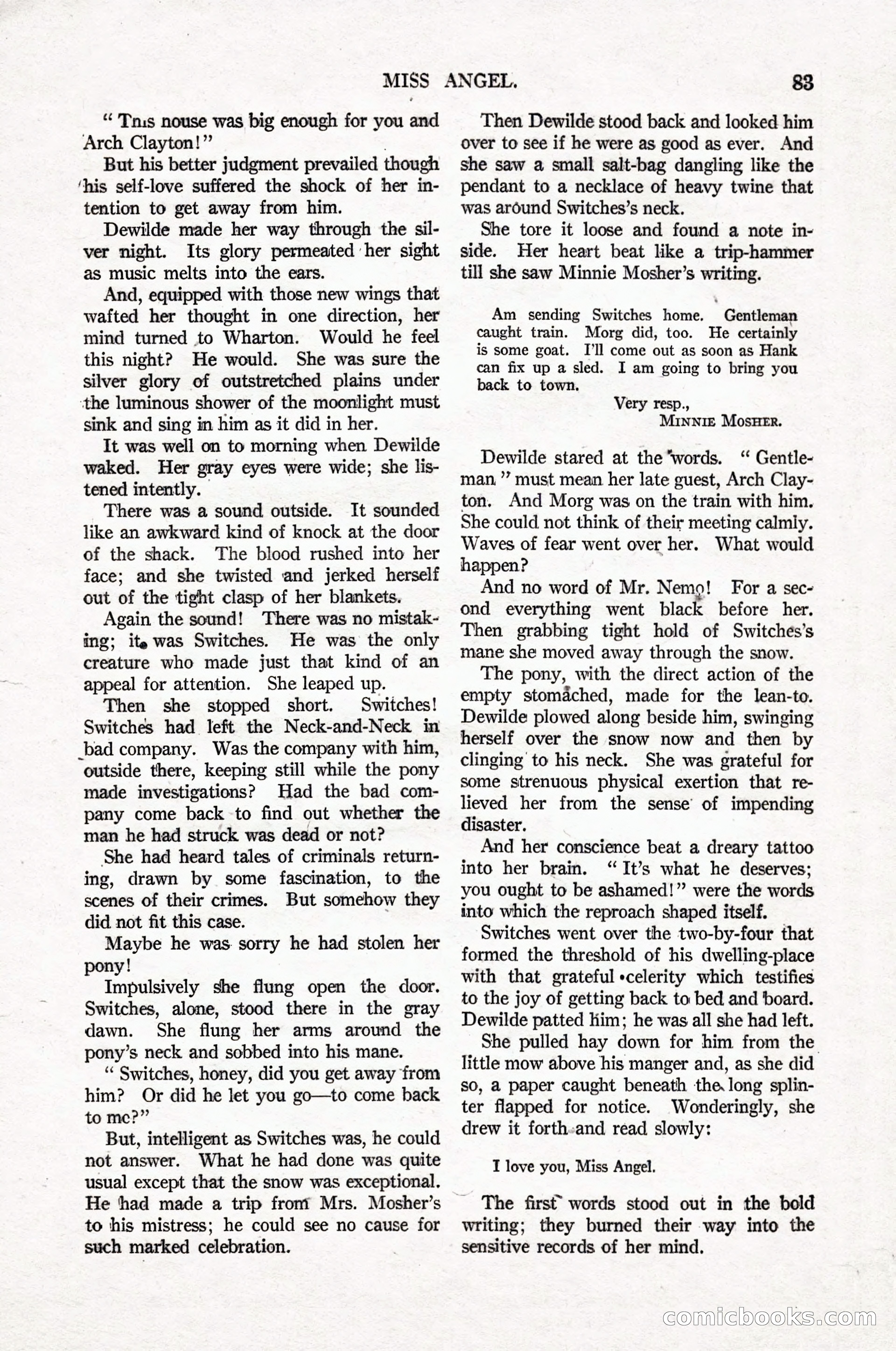 Argosy All-Story Weekly, April 16, 1921 — page 92 of 157