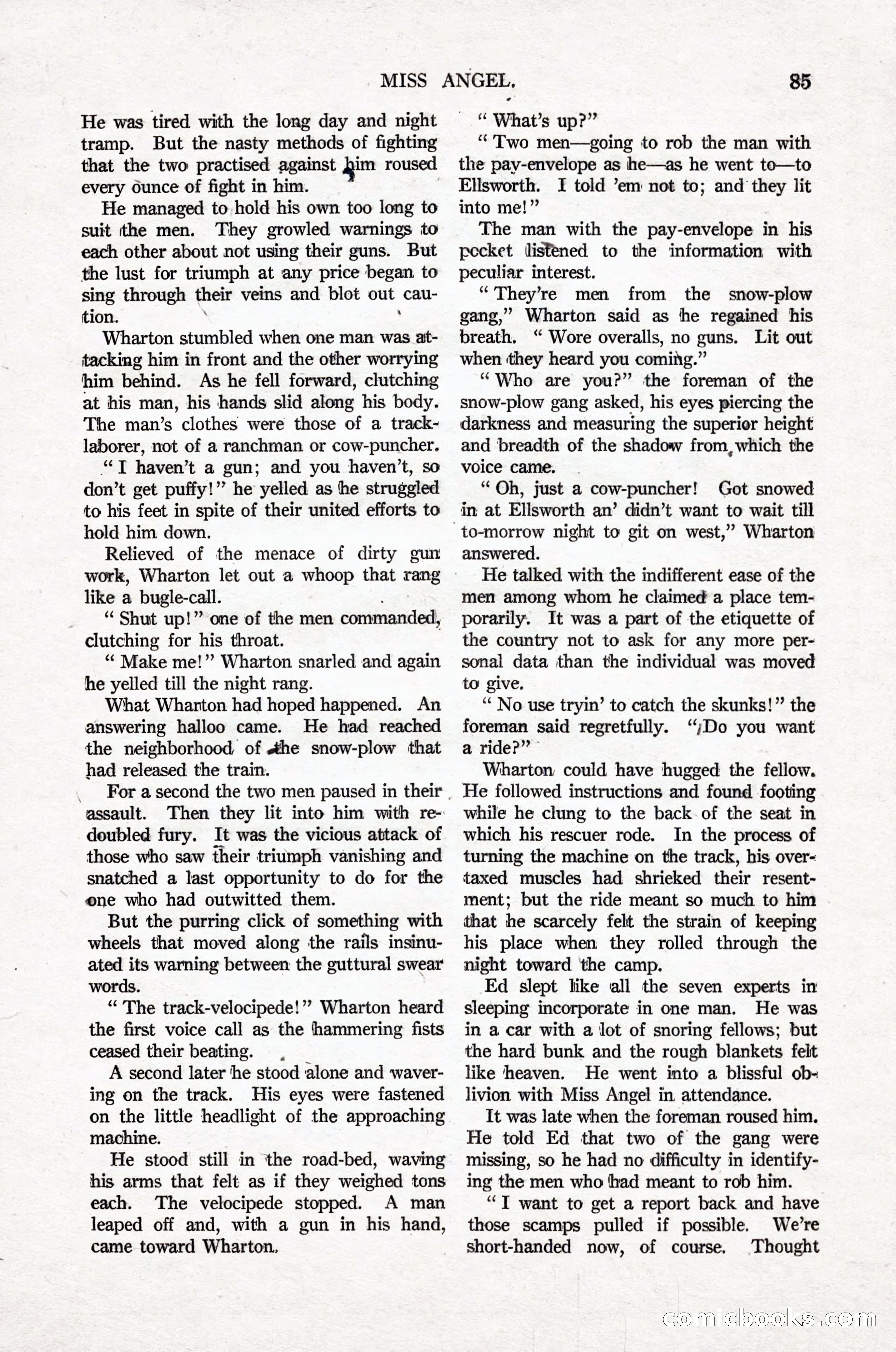 Argosy All-Story Weekly, April 16, 1921 — page 94 of 157