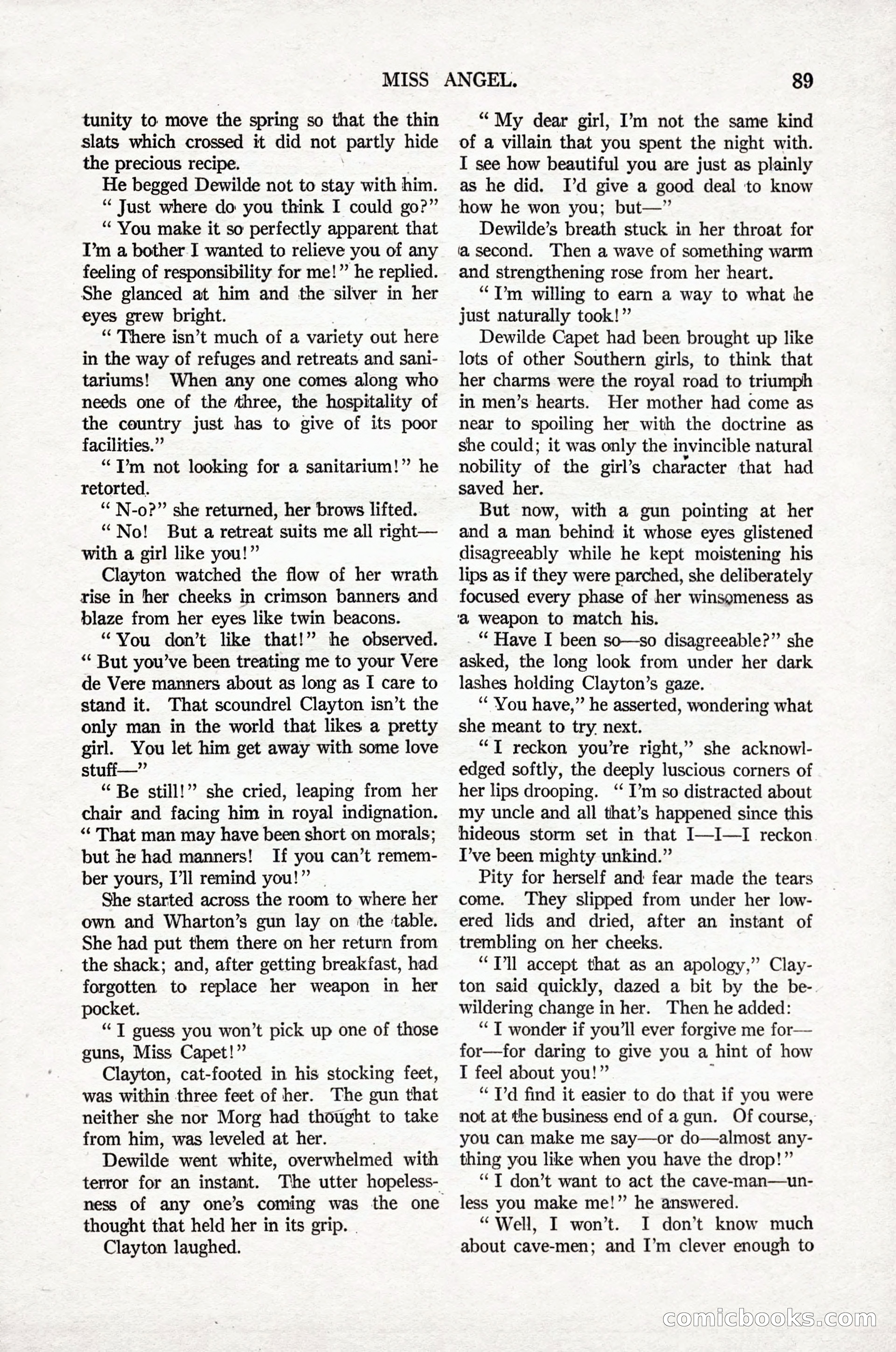 Argosy All-Story Weekly, April 16, 1921 — page 98 of 157