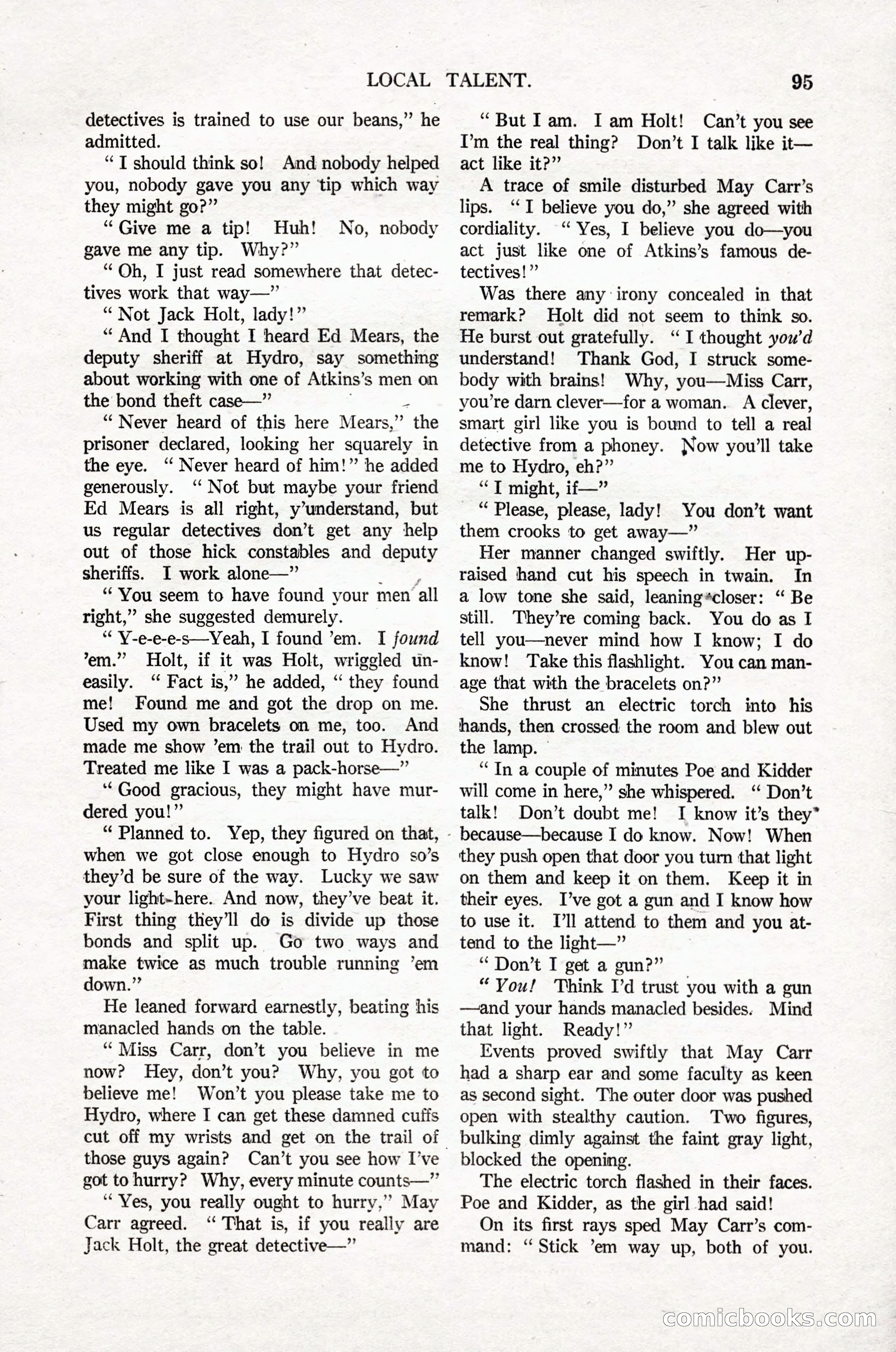 Argosy All-Story Weekly, April 16, 1921 — page 104 of 157
