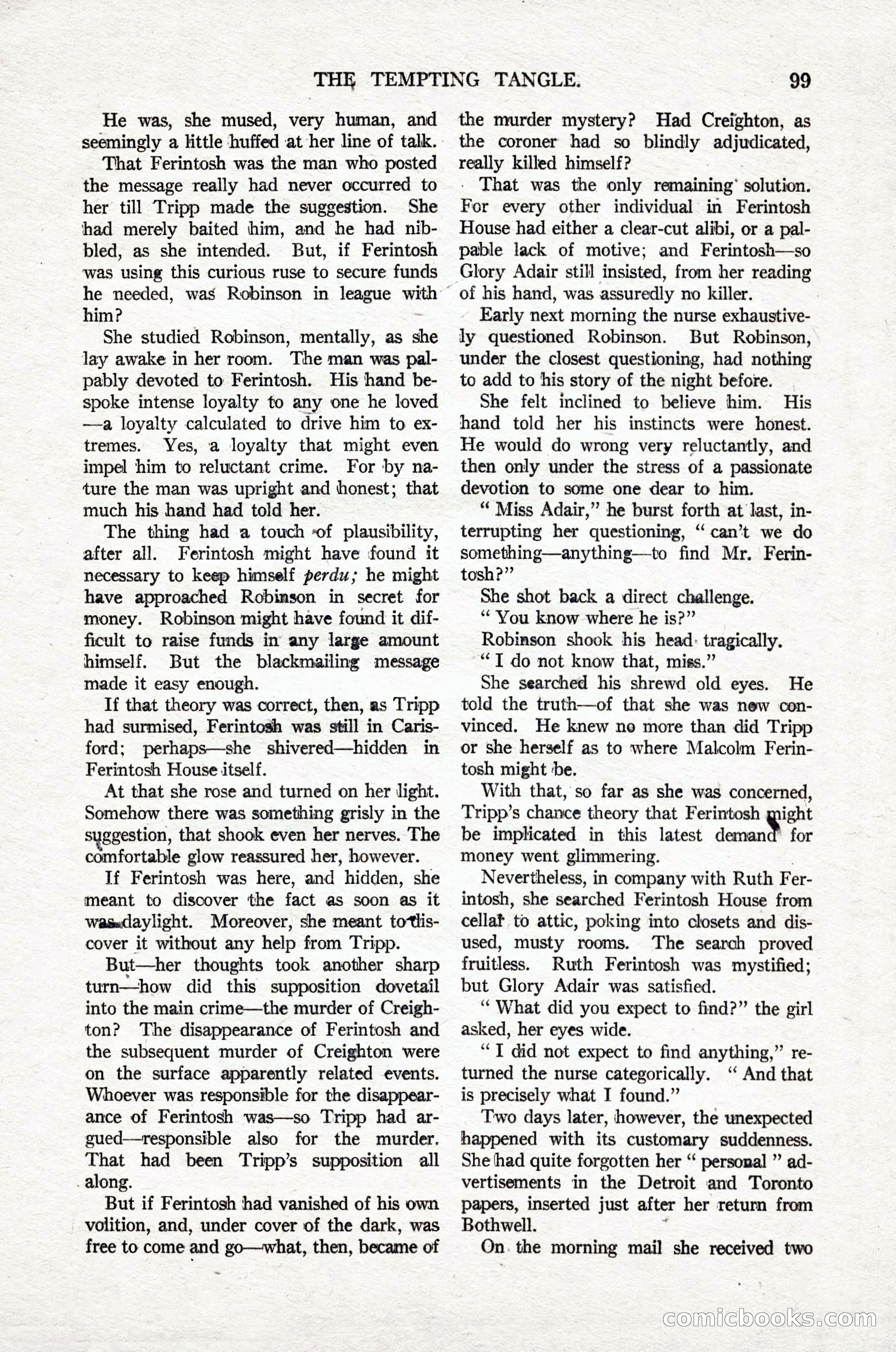 Argosy All-Story Weekly, April 16, 1921 — page 108 of 157