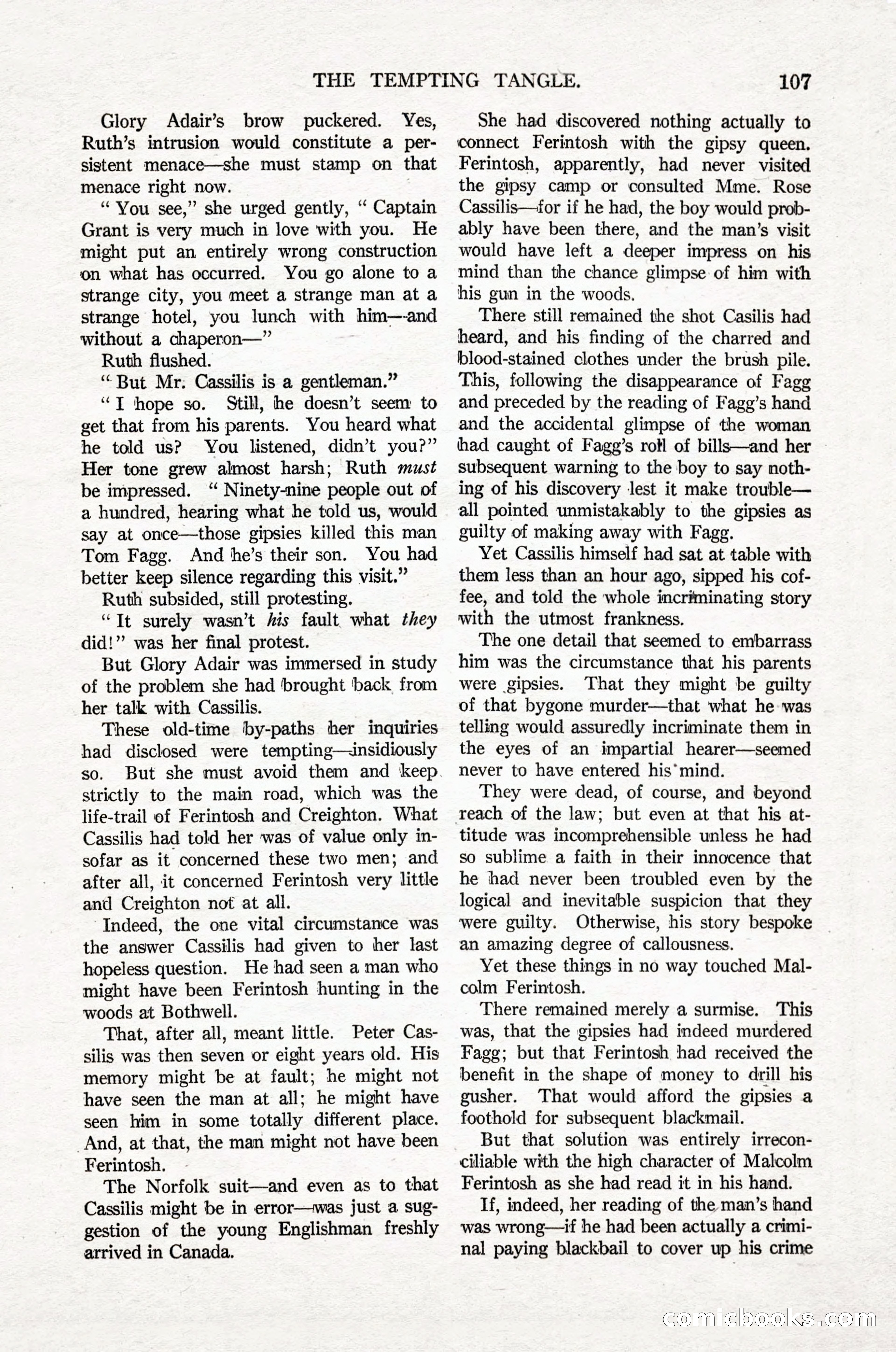Argosy All-Story Weekly, April 16, 1921 — page 116 of 157