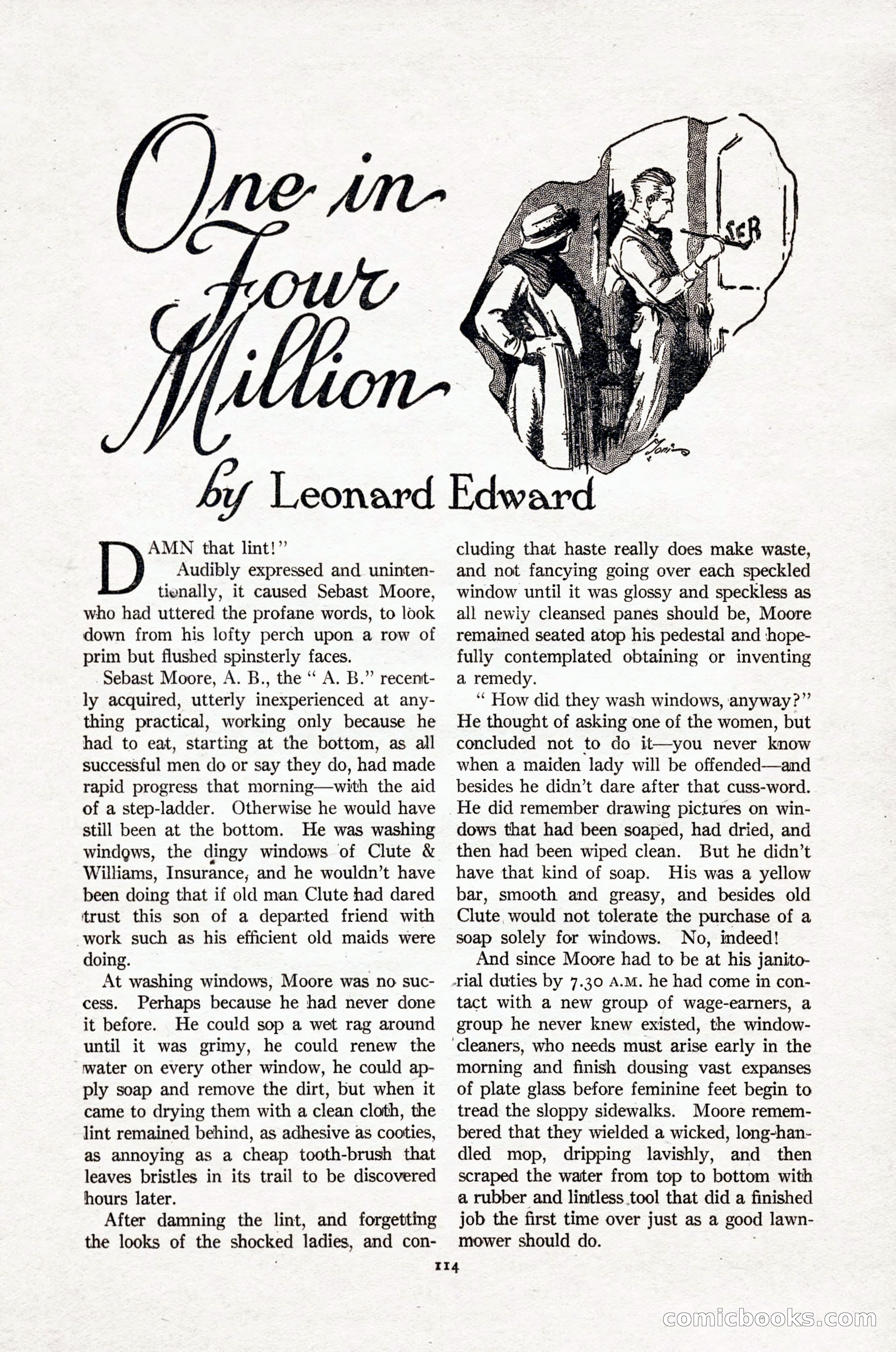 Argosy All-Story Weekly, April 16, 1921 — page 123 of 157