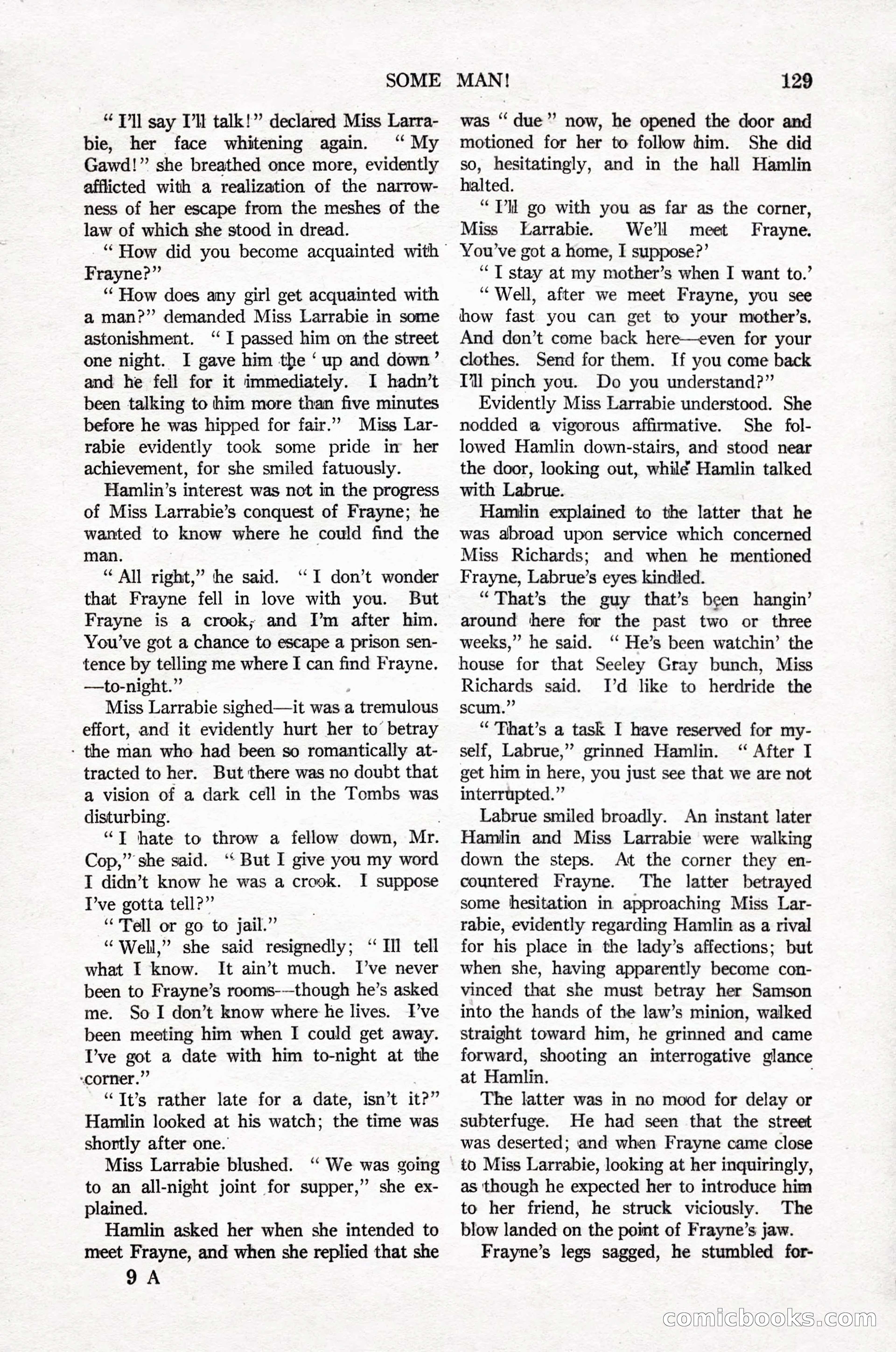 Argosy All-Story Weekly, April 16, 1921 — page 138 of 157