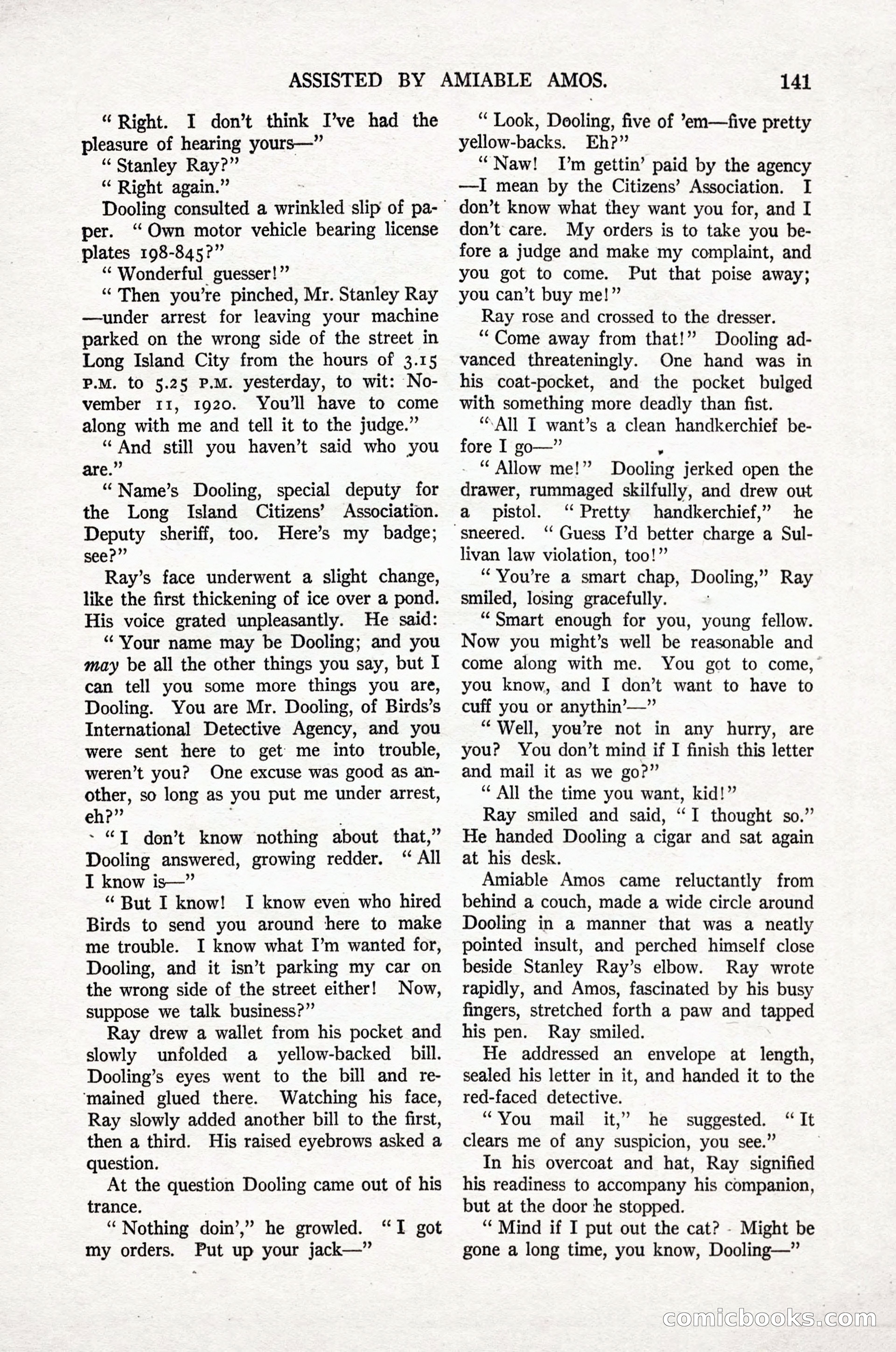 Argosy All-Story Weekly, April 16, 1921 — page 150 of 157