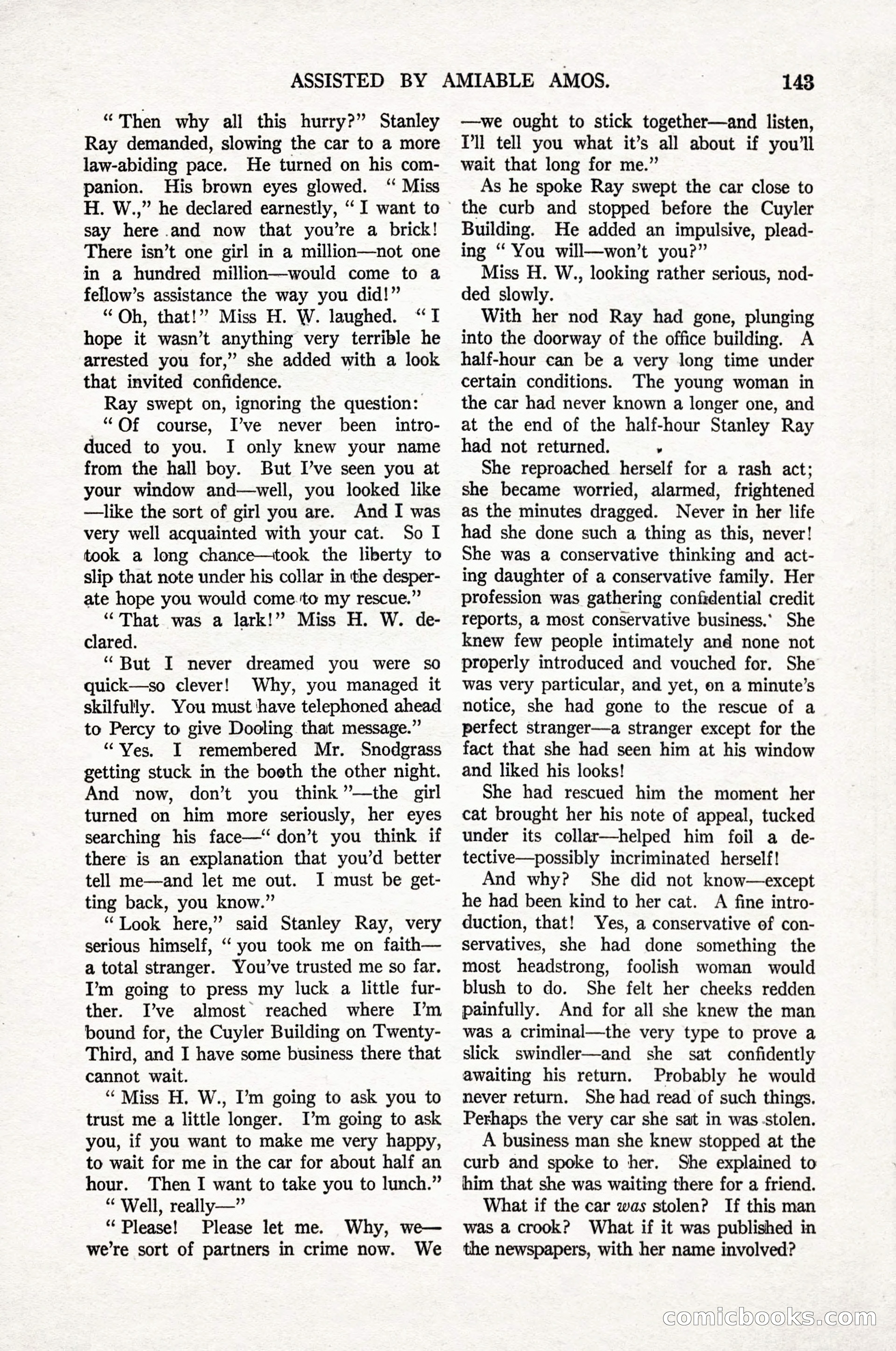 Argosy All-Story Weekly, April 16, 1921 — page 152 of 157