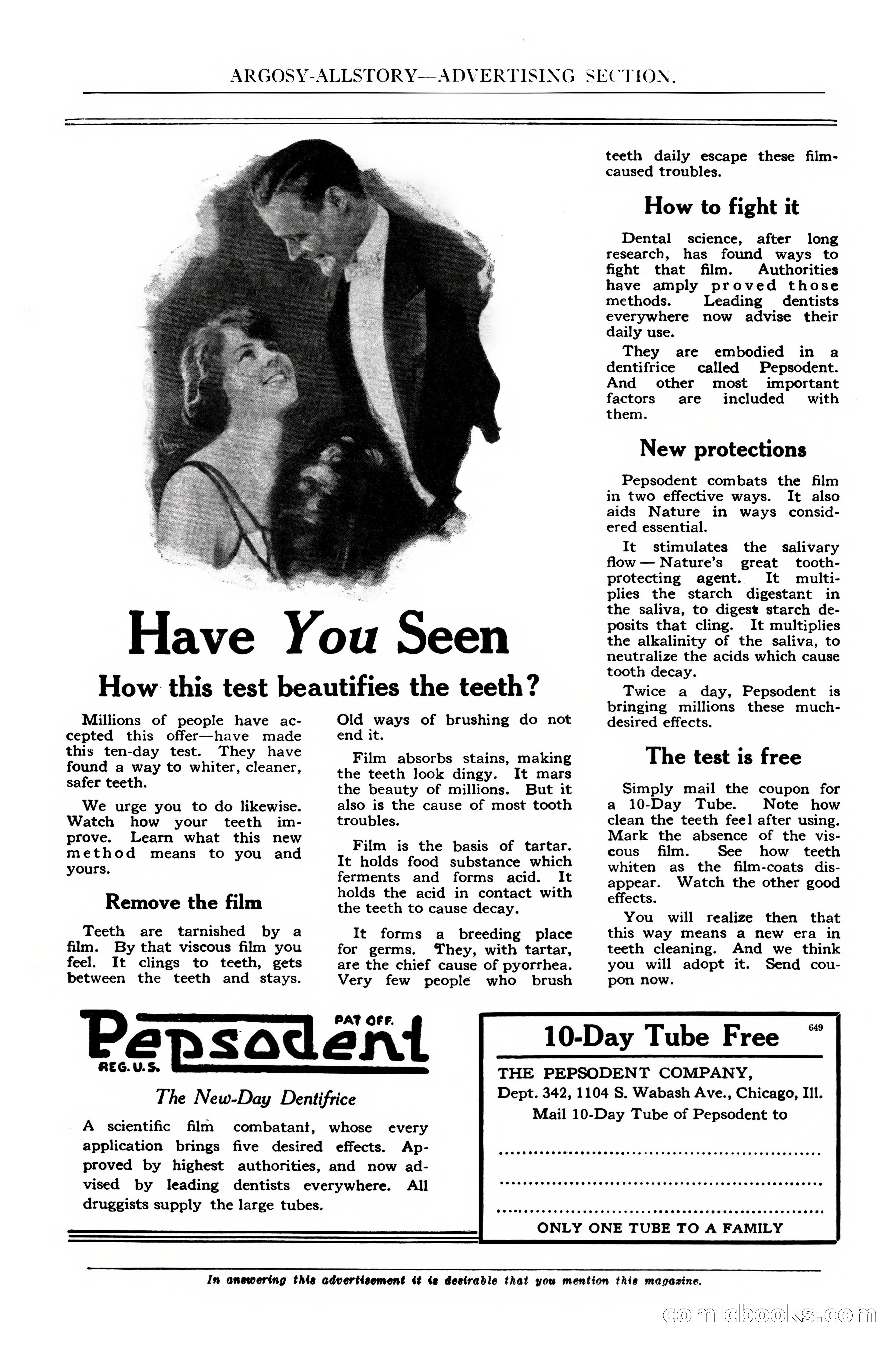 Argosy All-Story Weekly, January 21, 1922 — page 5 of 172