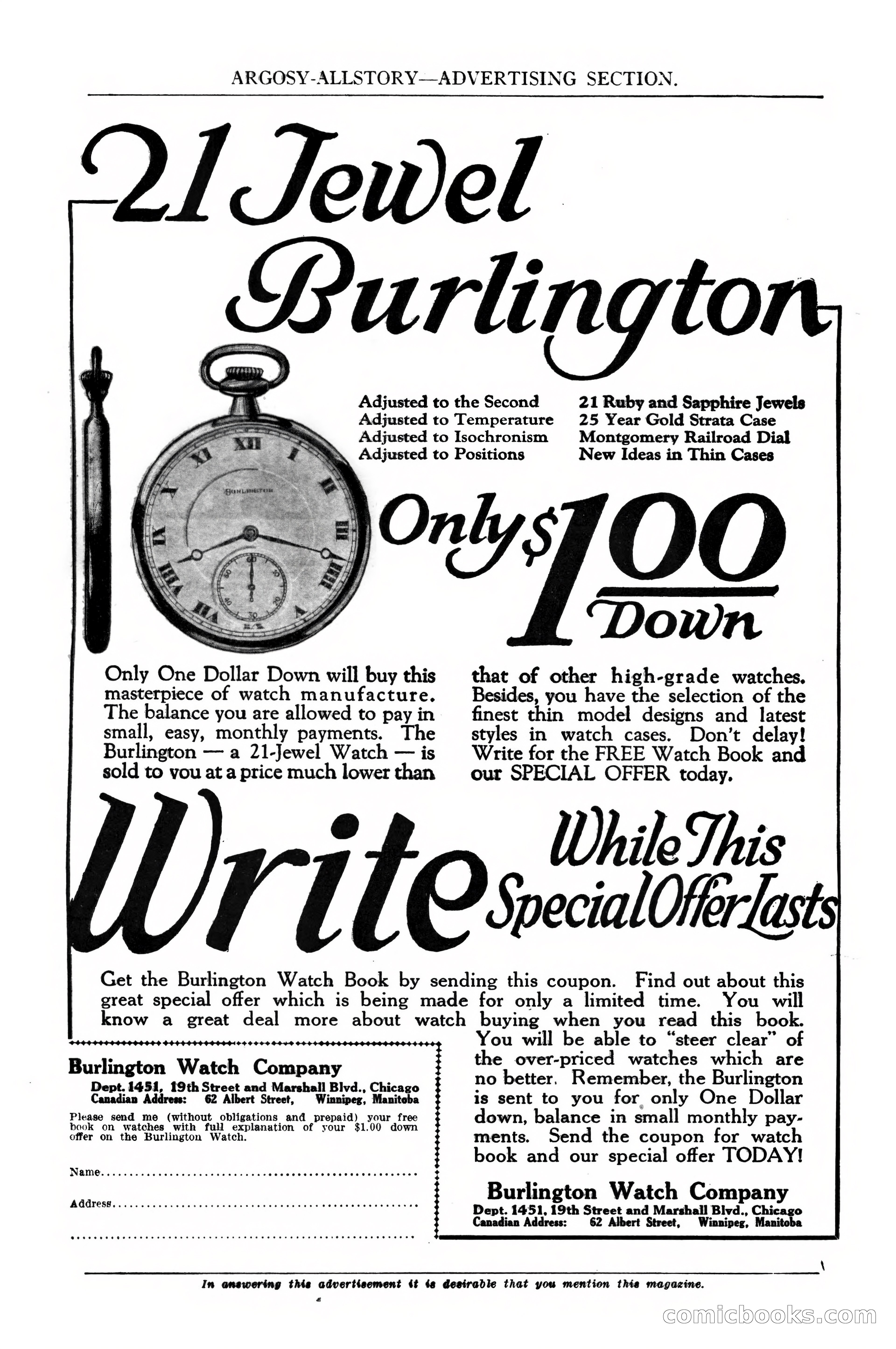 Argosy All-Story Weekly, January 21, 1922 — page 10 of 172