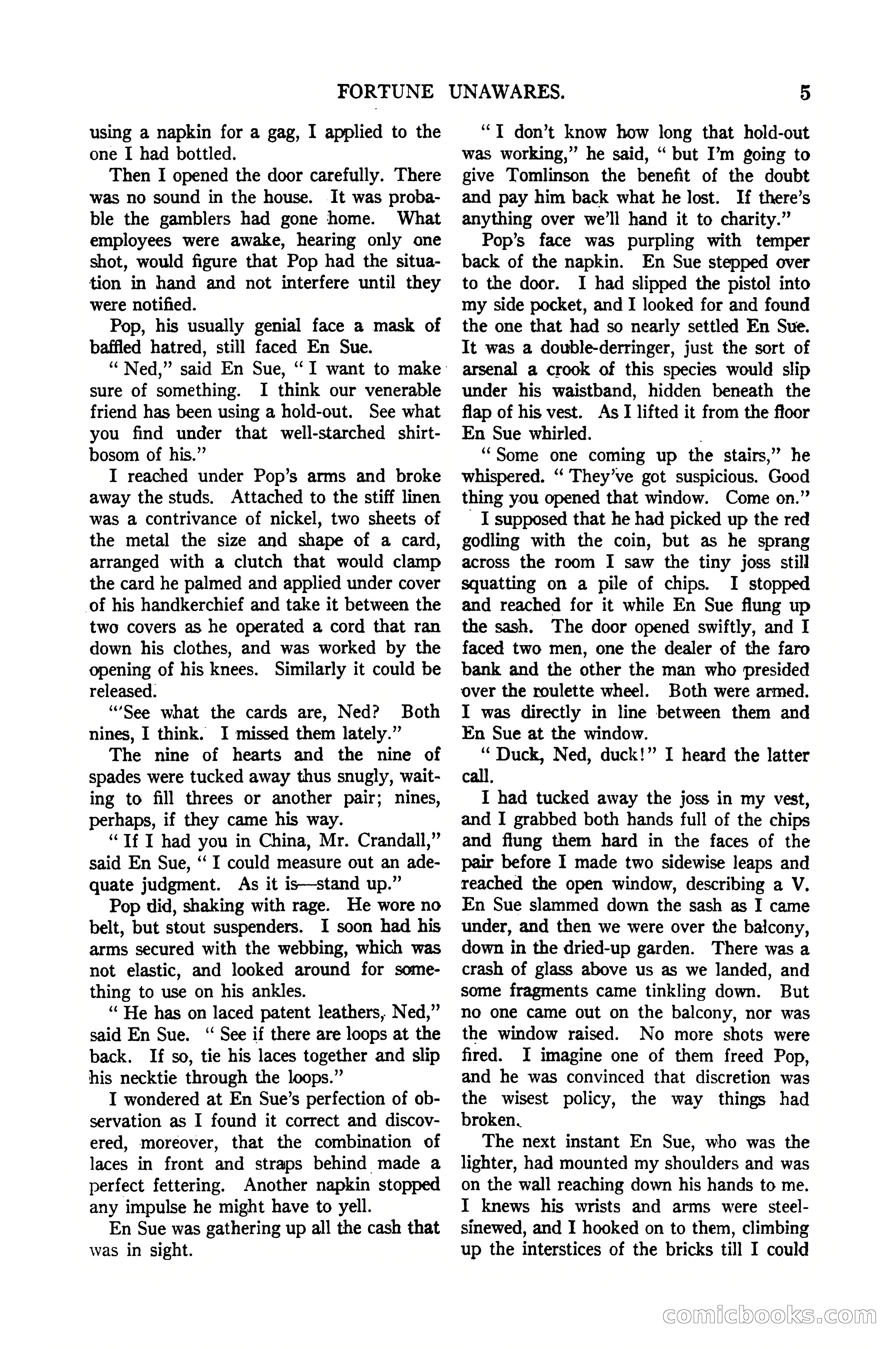 Argosy All-Story Weekly, January 21, 1922 — page 15 of 172