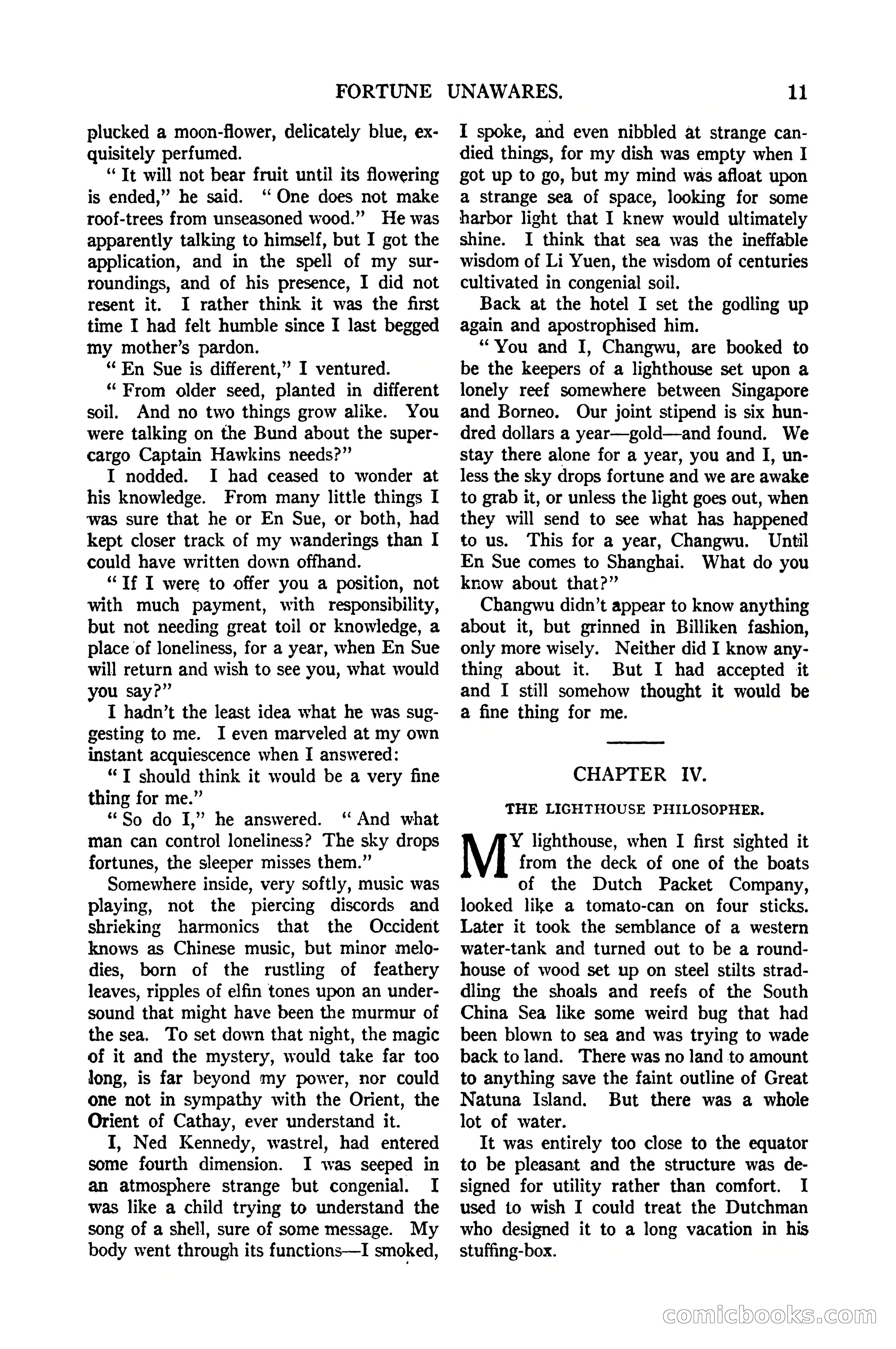 Argosy All-Story Weekly, January 21, 1922 — page 21 of 172