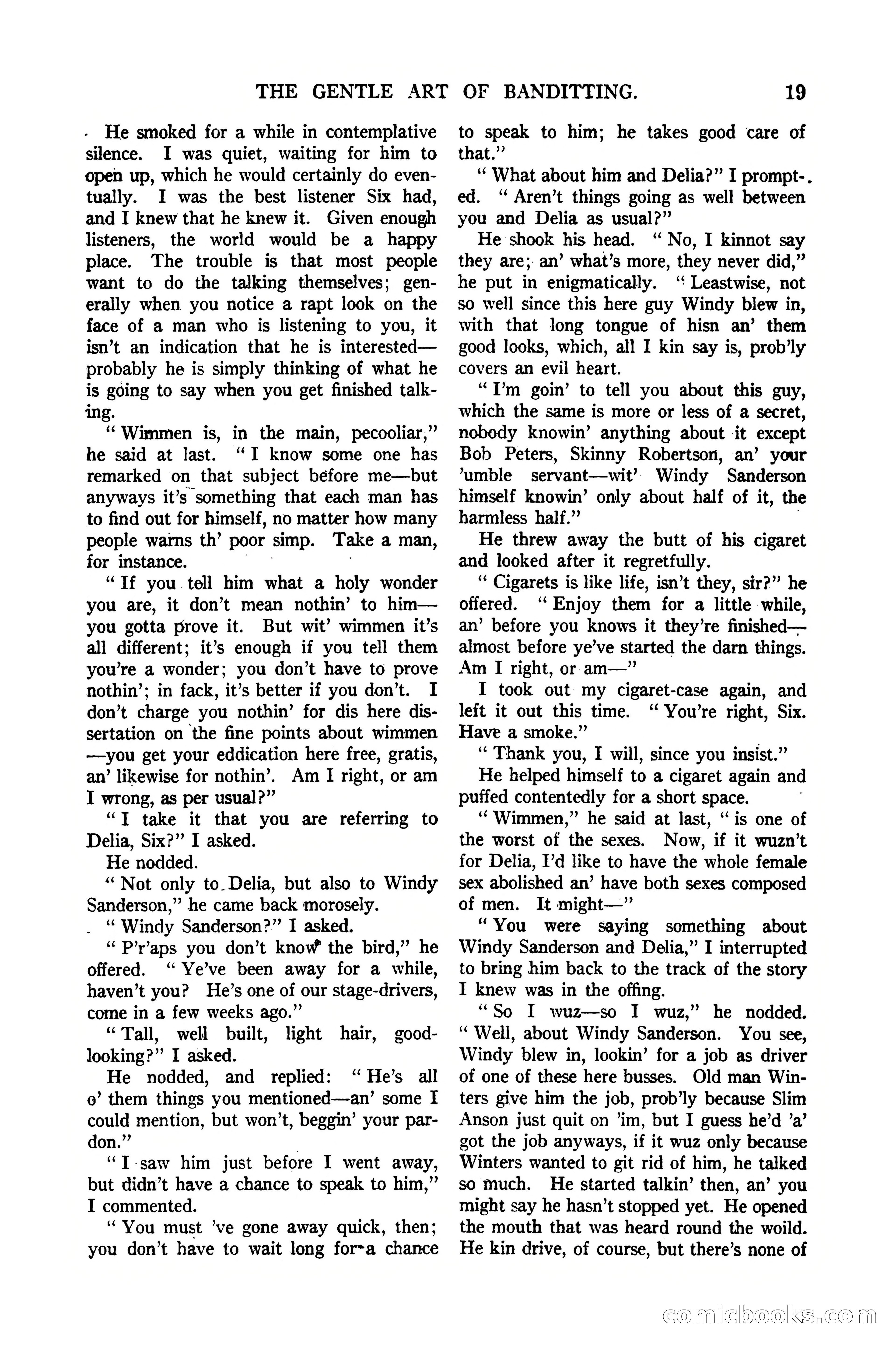 Argosy All-Story Weekly, January 21, 1922 — page 29 of 172
