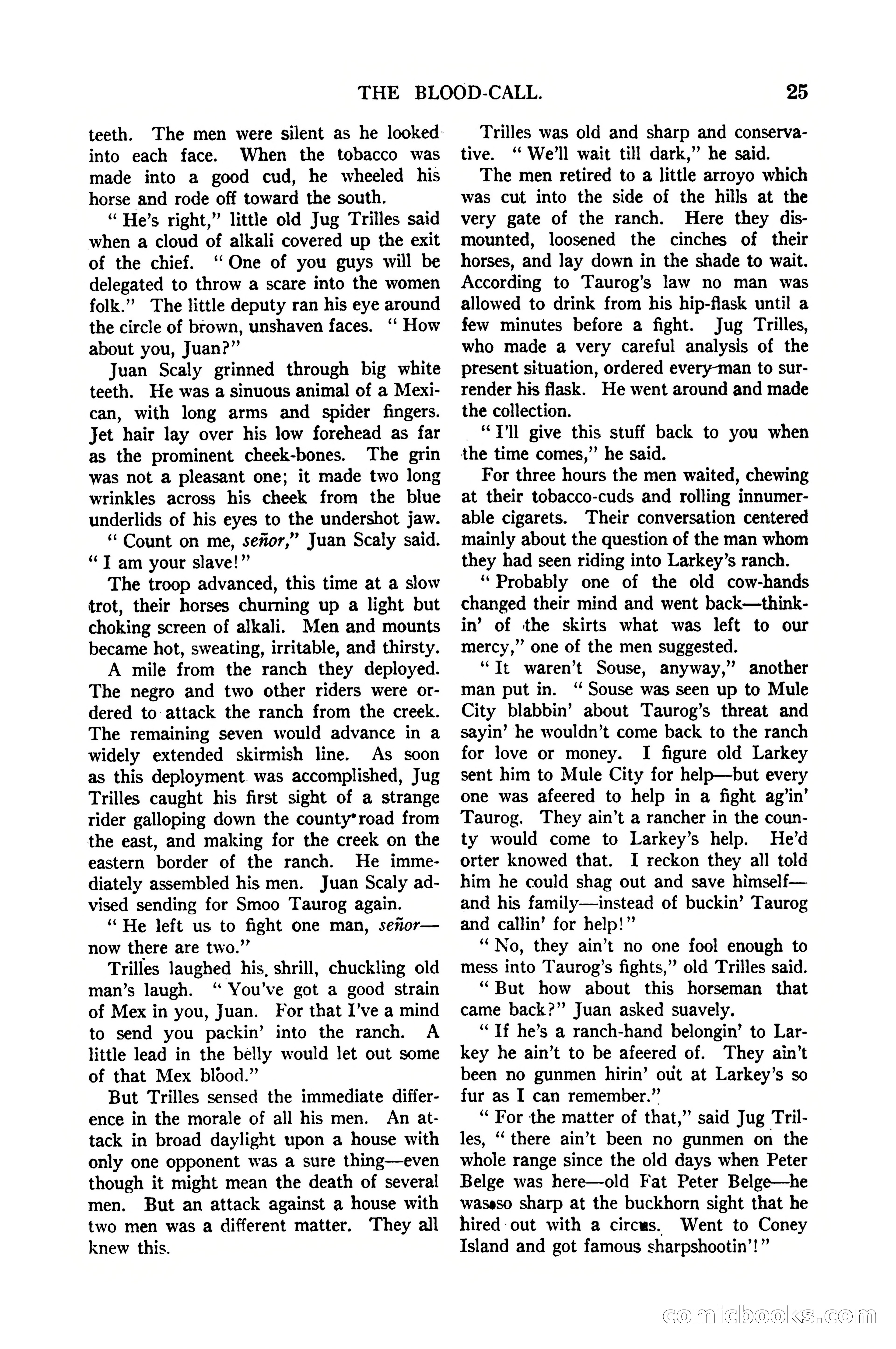 Argosy All-Story Weekly, January 21, 1922 — page 35 of 172
