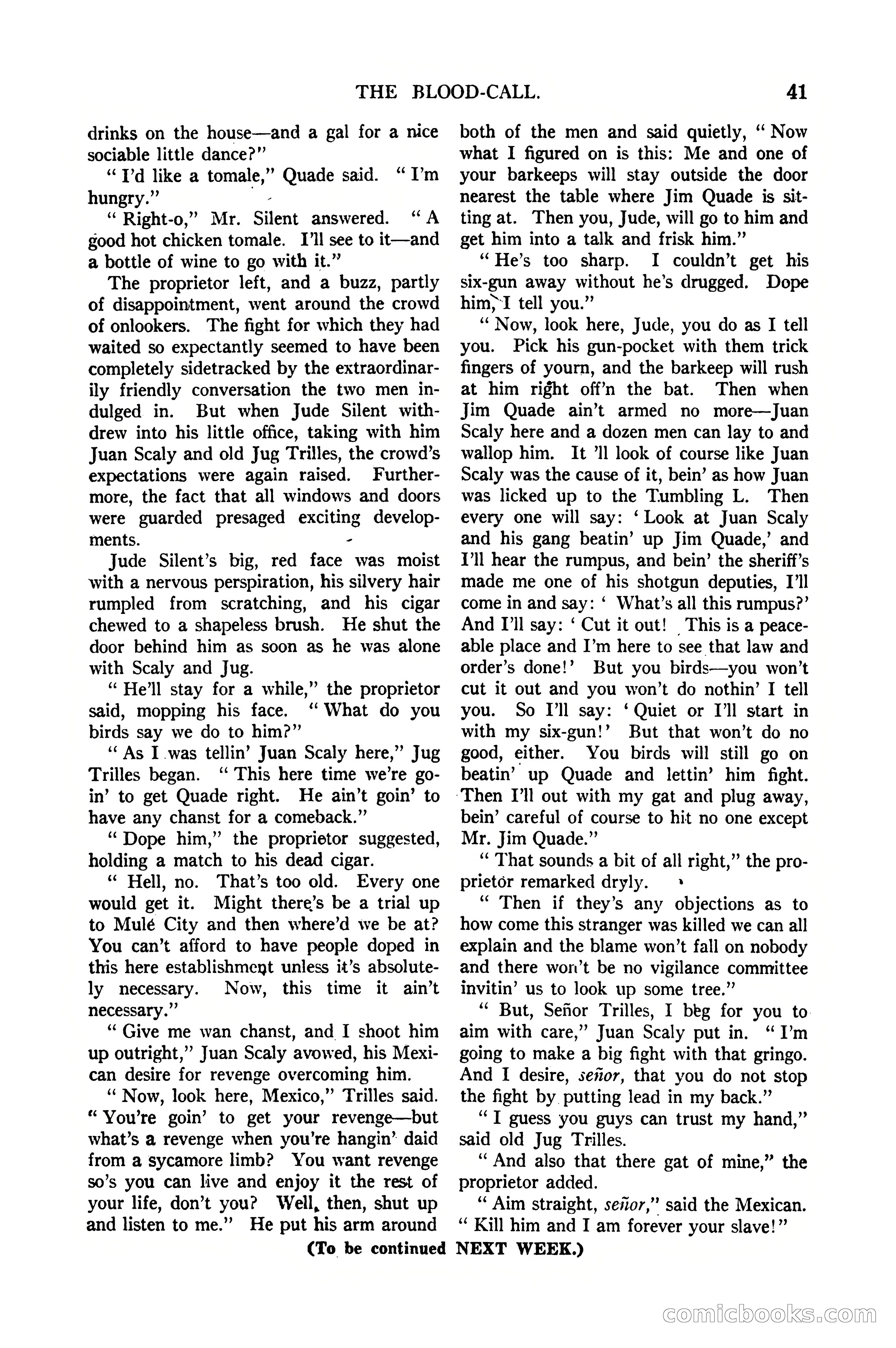Argosy All-Story Weekly, January 21, 1922 — page 51 of 172