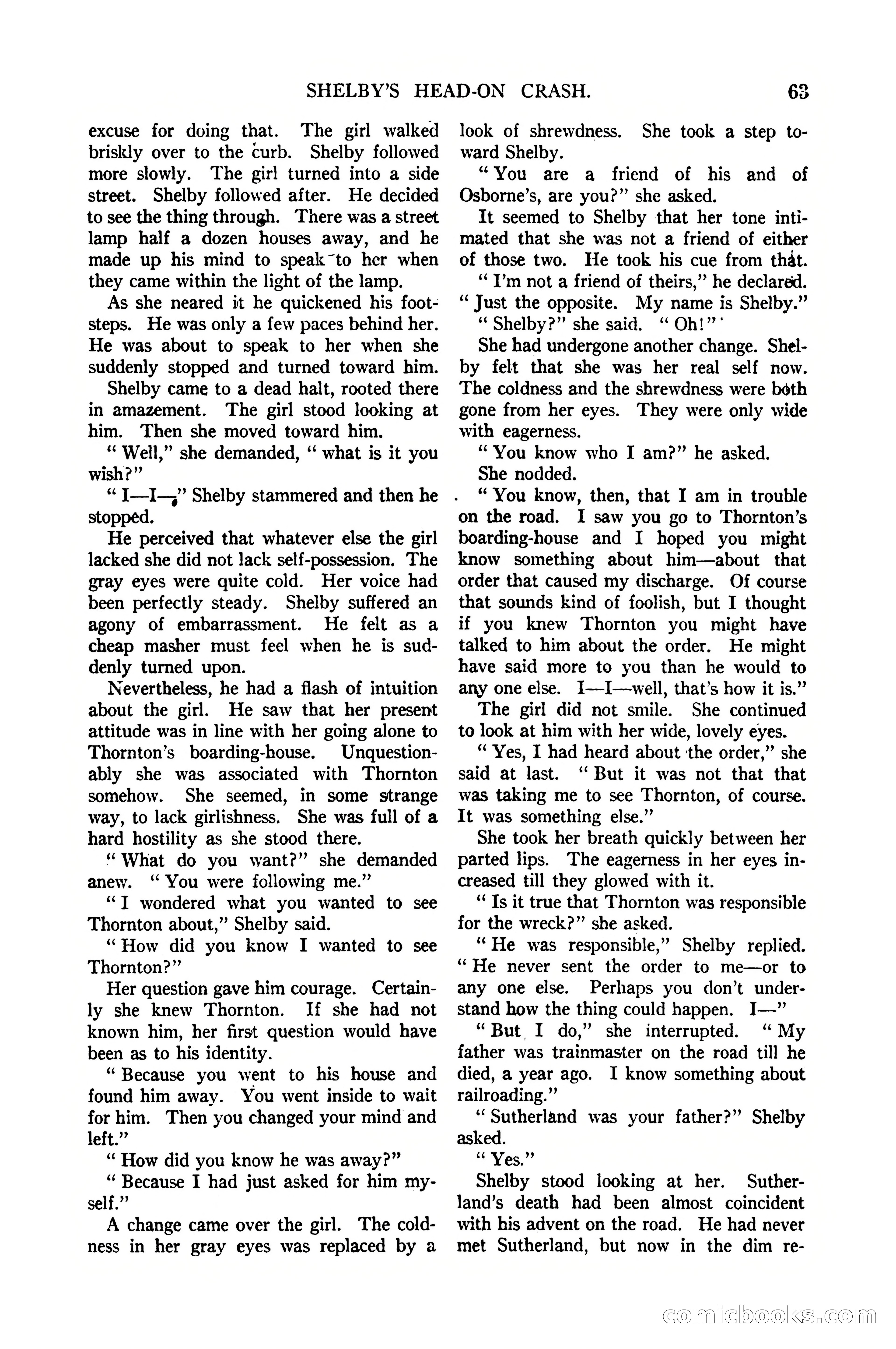 Argosy All-Story Weekly, January 21, 1922 — page 73 of 172