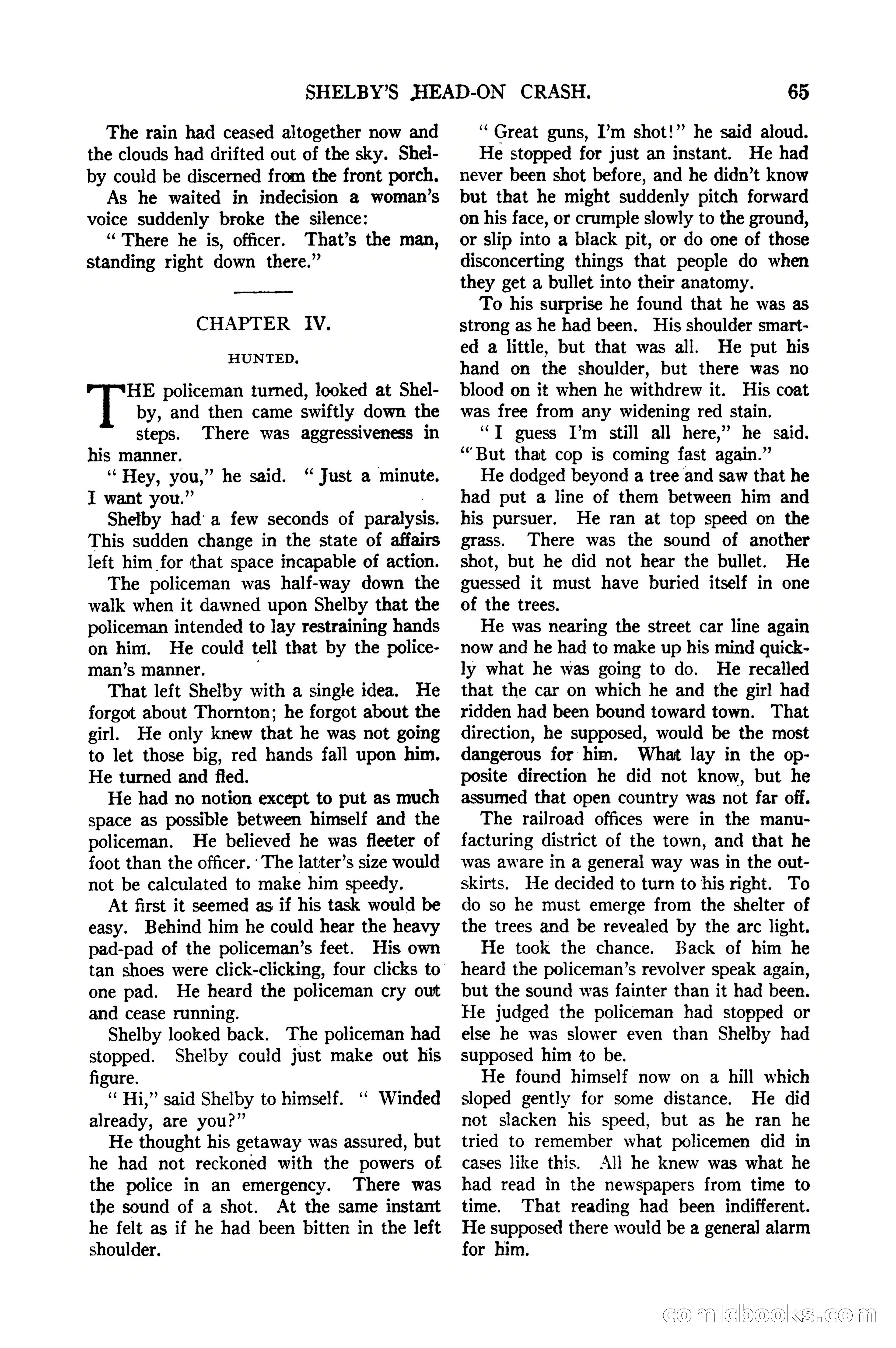 Argosy All-Story Weekly, January 21, 1922 — page 75 of 172