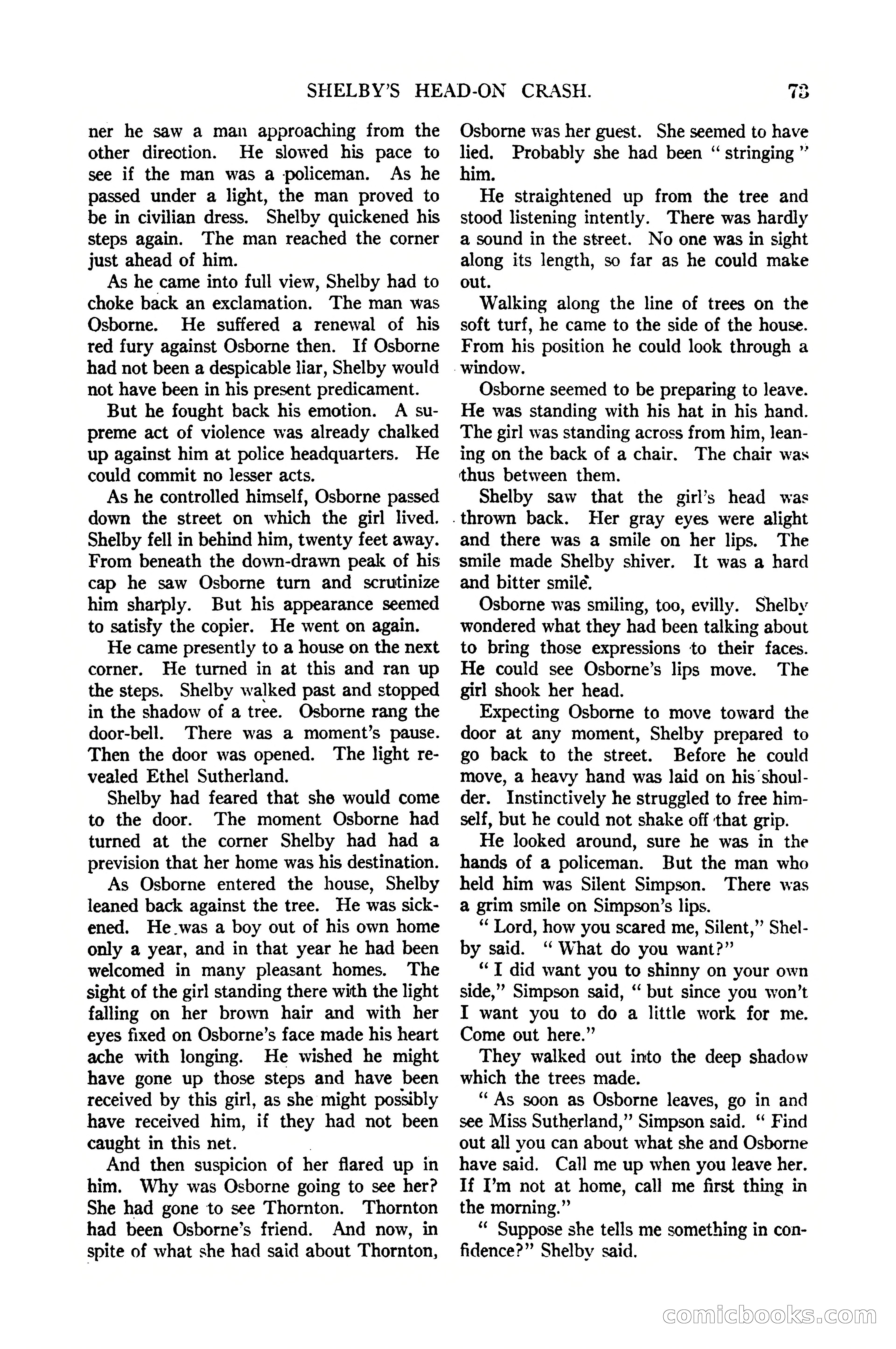 Argosy All-Story Weekly, January 21, 1922 — page 83 of 172