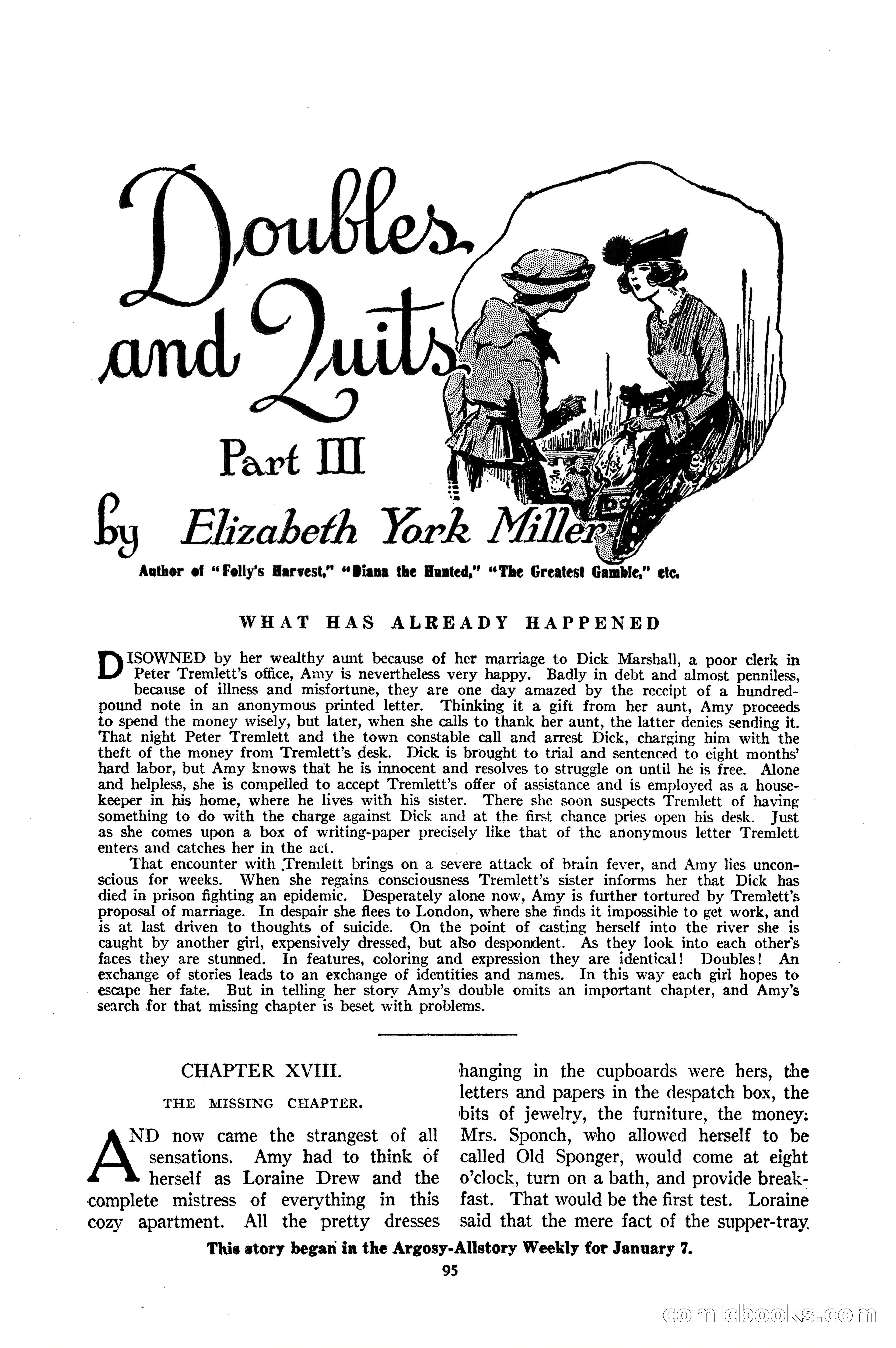 Argosy All-Story Weekly, January 21, 1922 — page 105 of 172