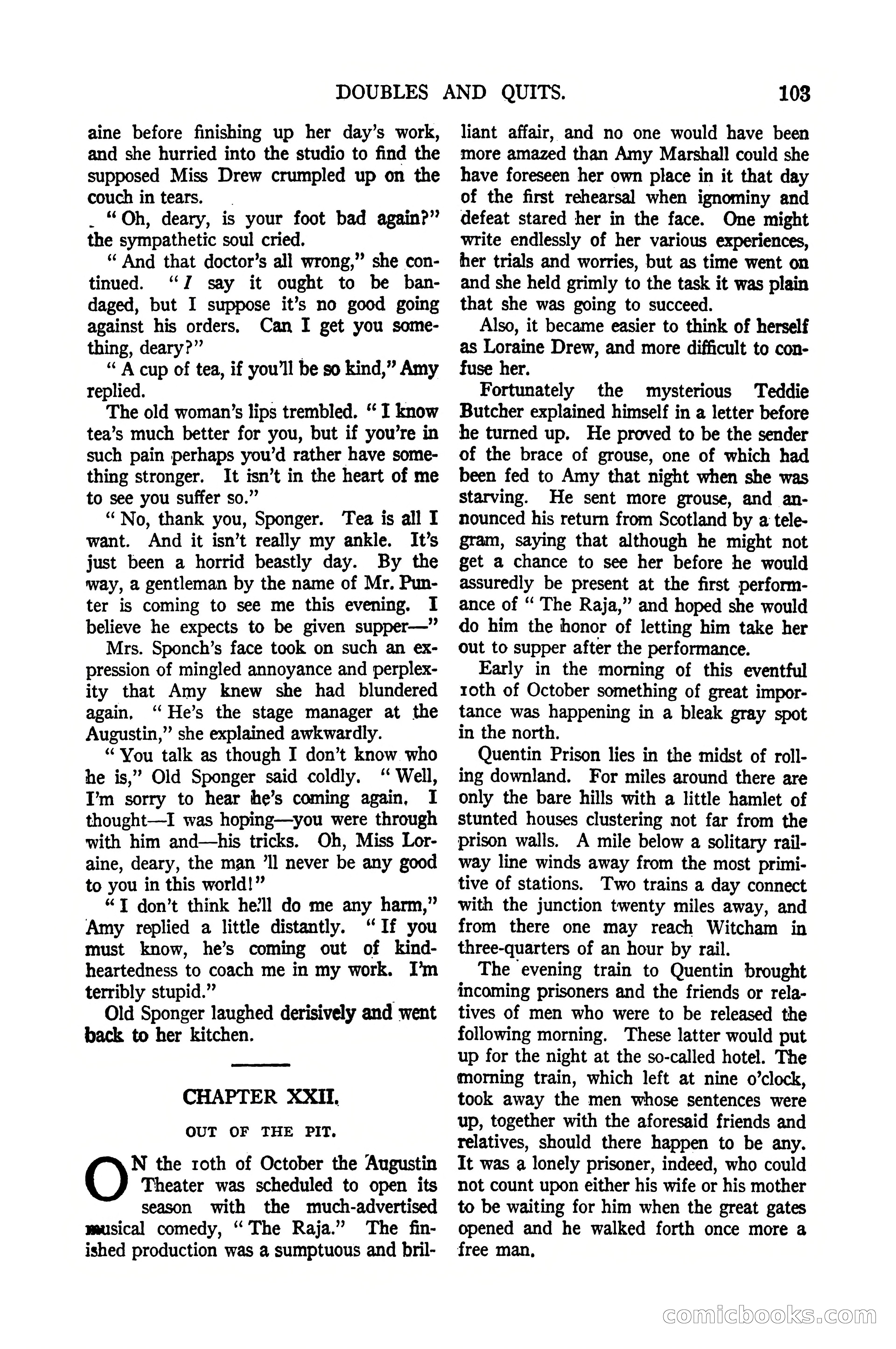 Argosy All-Story Weekly, January 21, 1922 — page 113 of 172