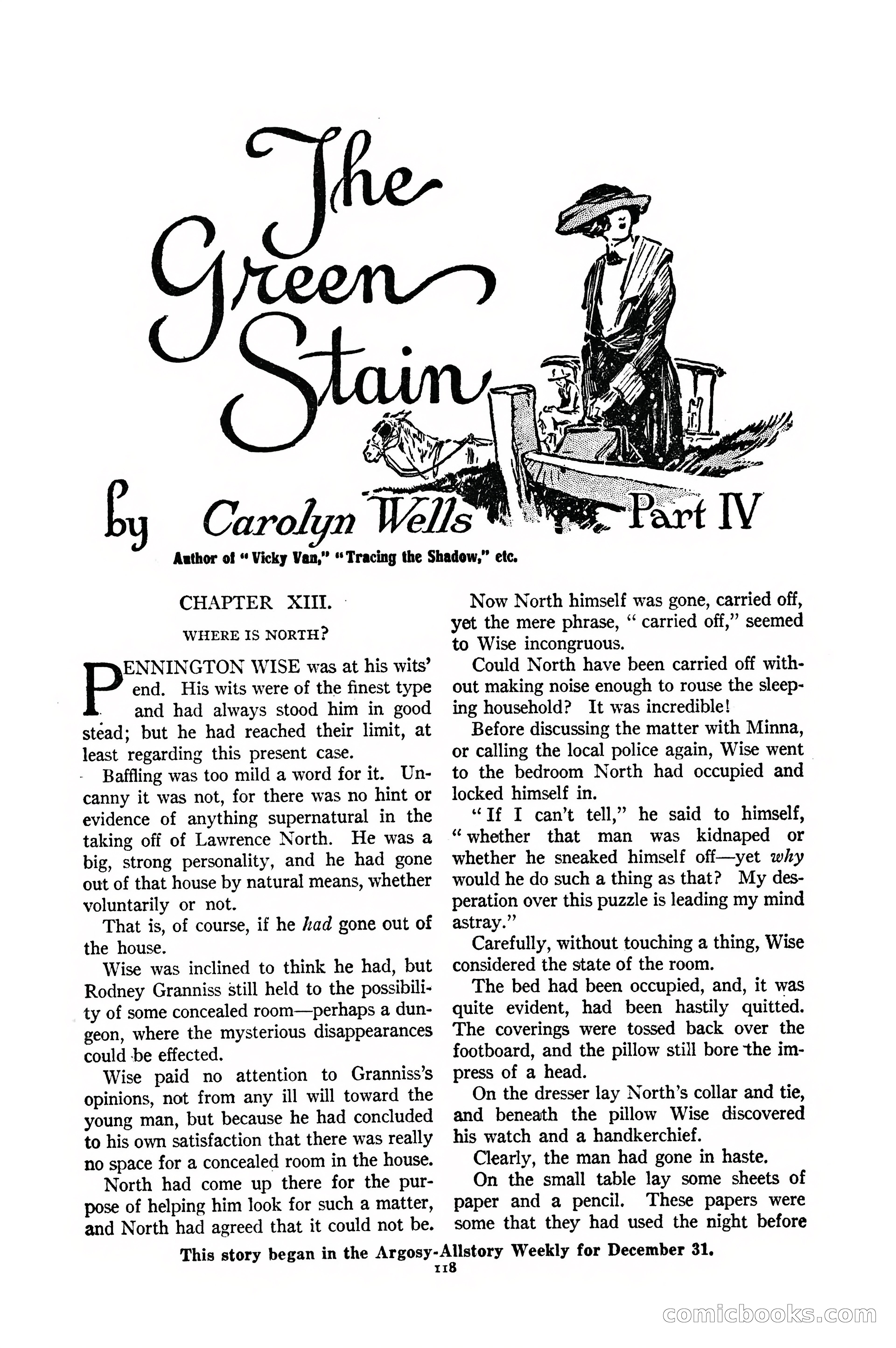 Argosy All-Story Weekly, January 21, 1922 — page 128 of 172