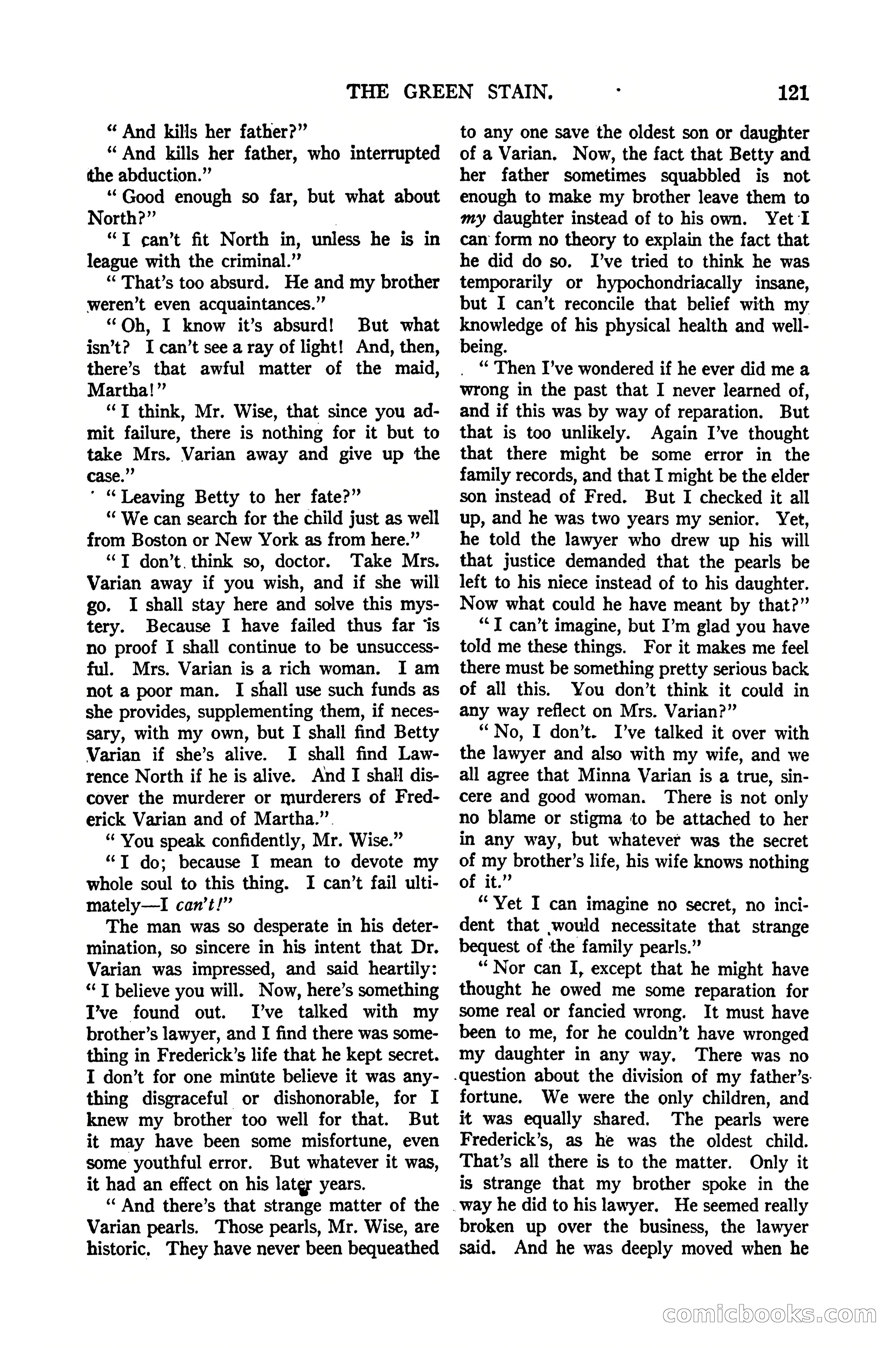 Argosy All-Story Weekly, January 21, 1922 — page 131 of 172