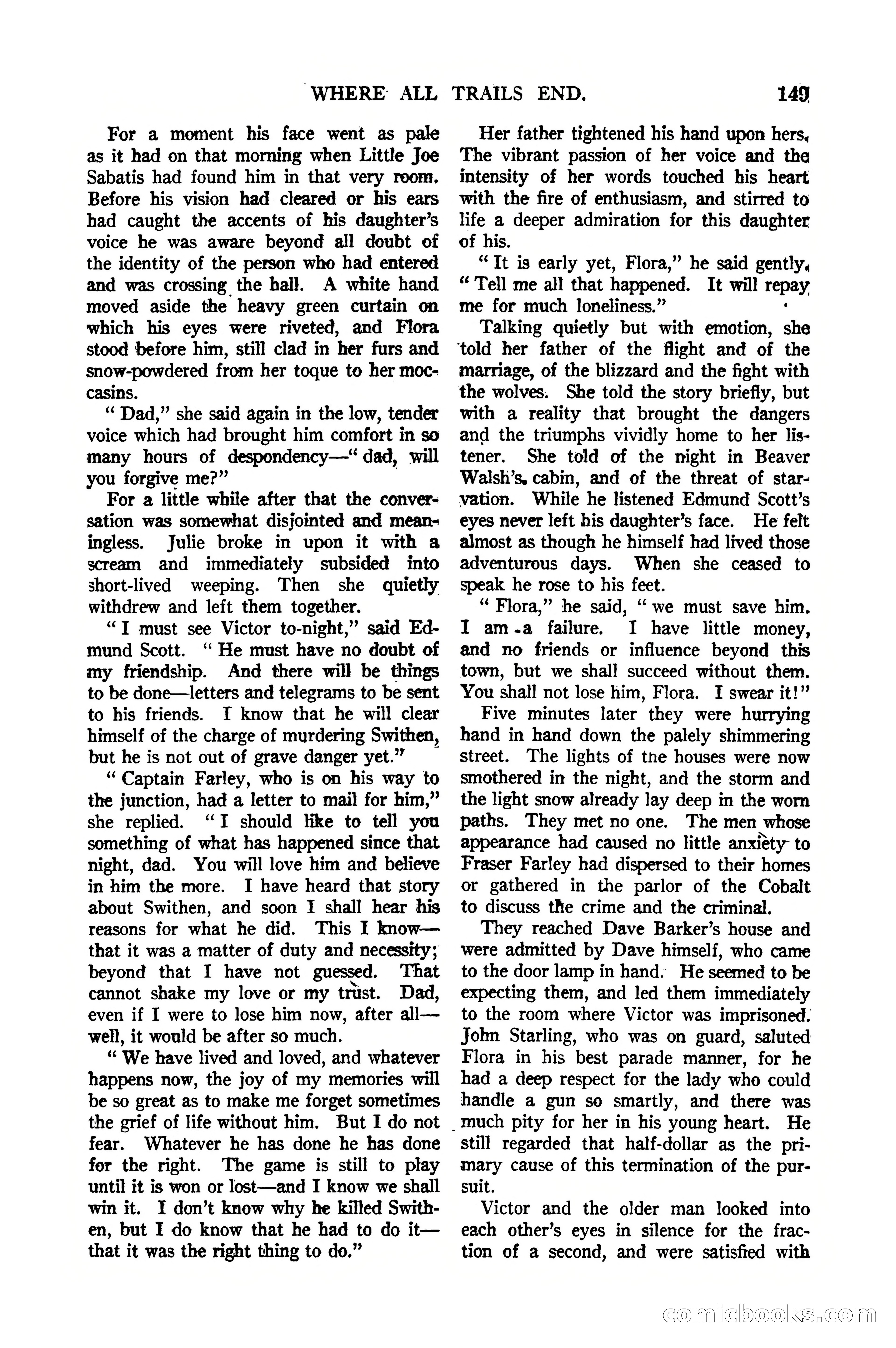 Argosy All-Story Weekly, January 21, 1922 — page 159 of 172