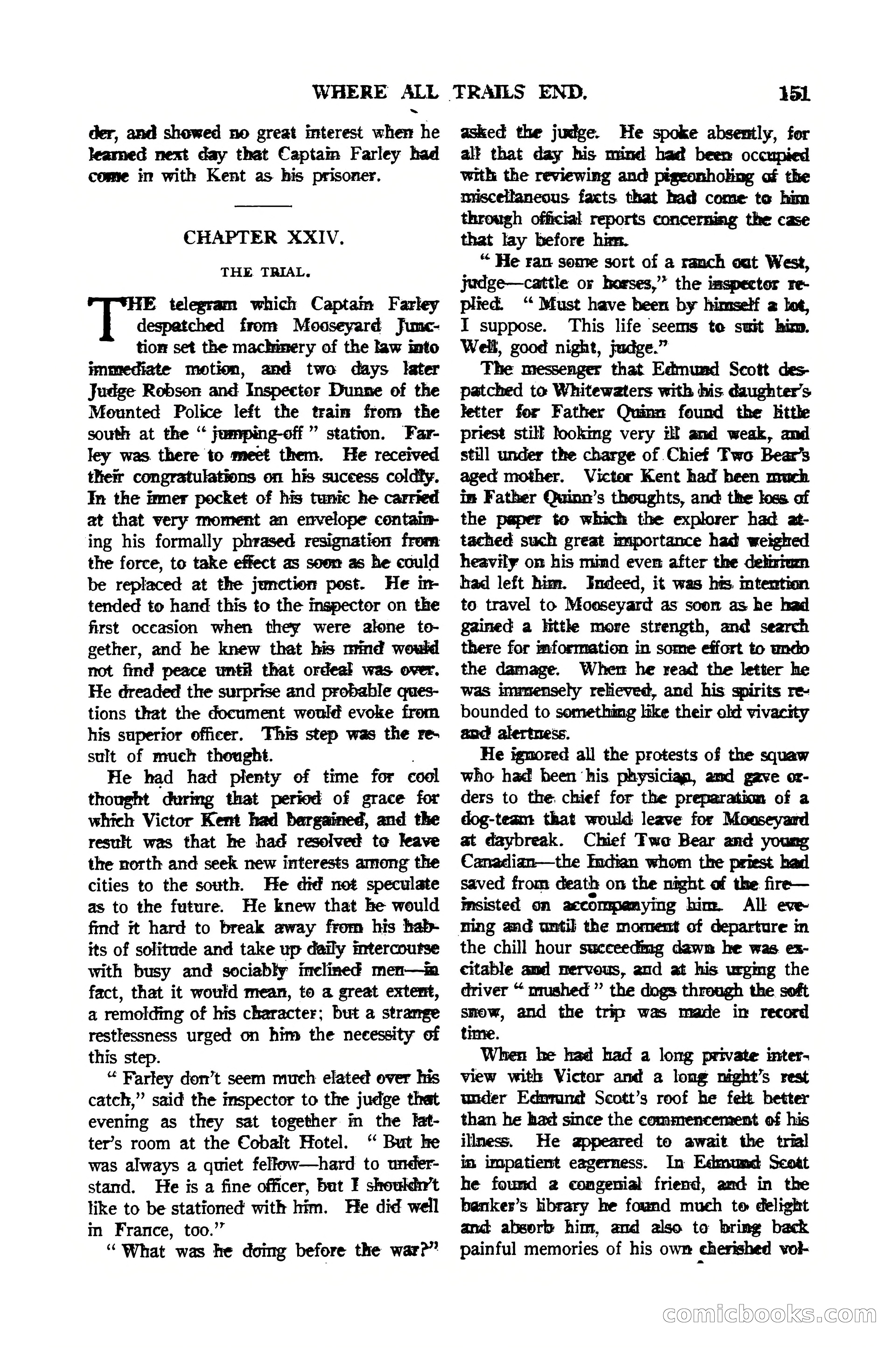 Argosy All-Story Weekly, January 21, 1922 — page 161 of 172