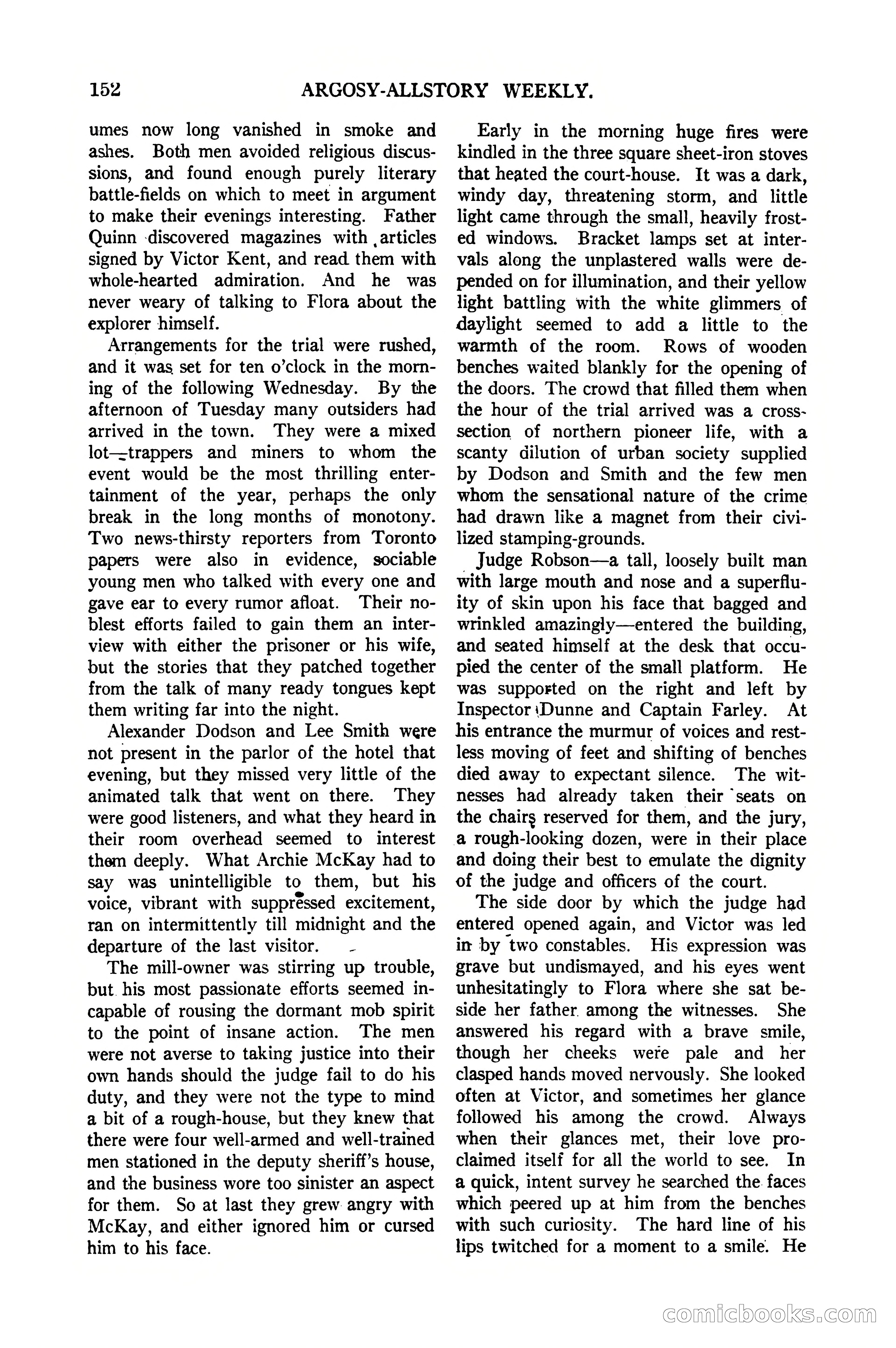 Argosy All-Story Weekly, January 21, 1922 — page 162 of 172