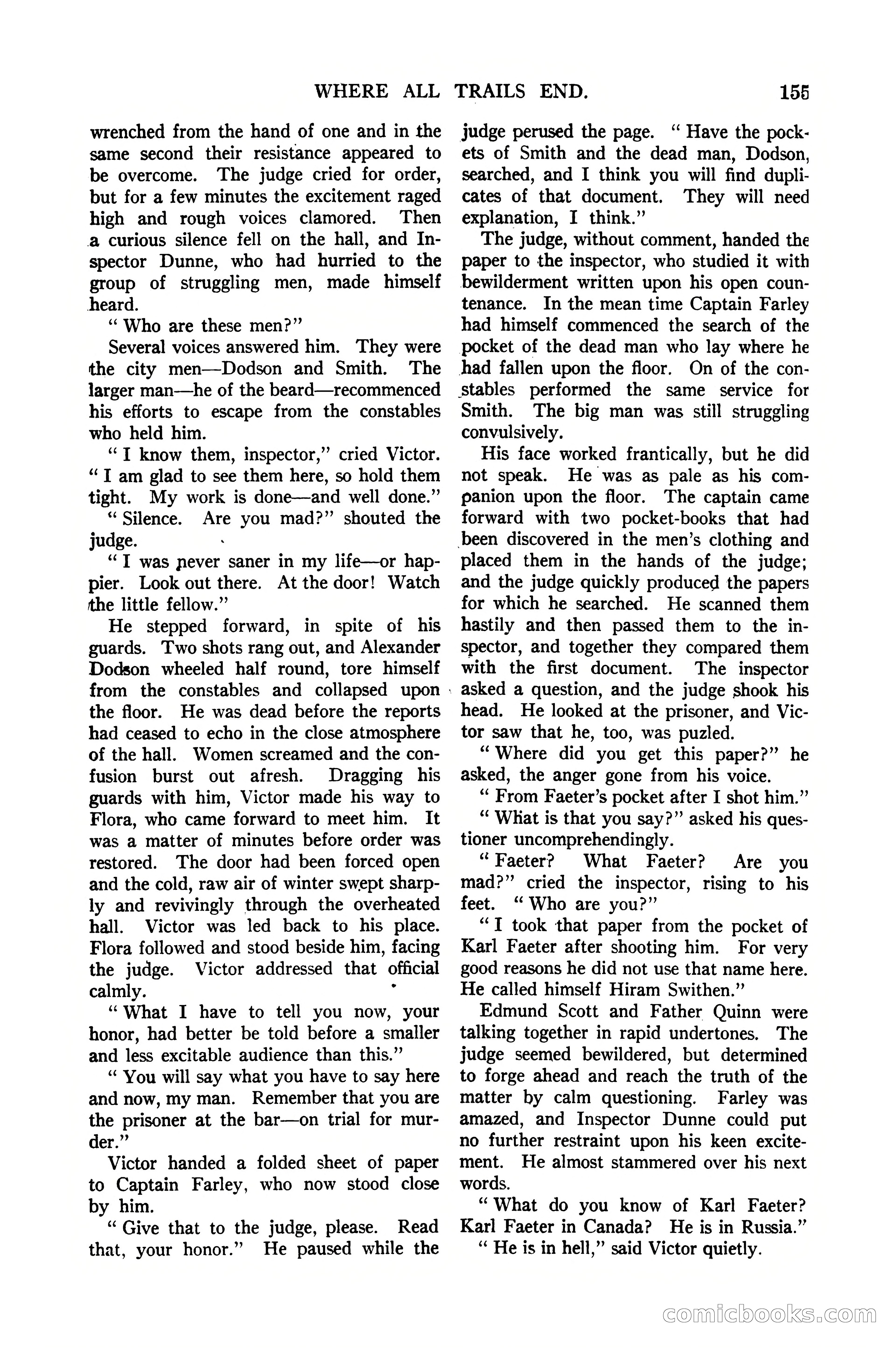 Argosy All-Story Weekly, January 21, 1922 — page 165 of 172