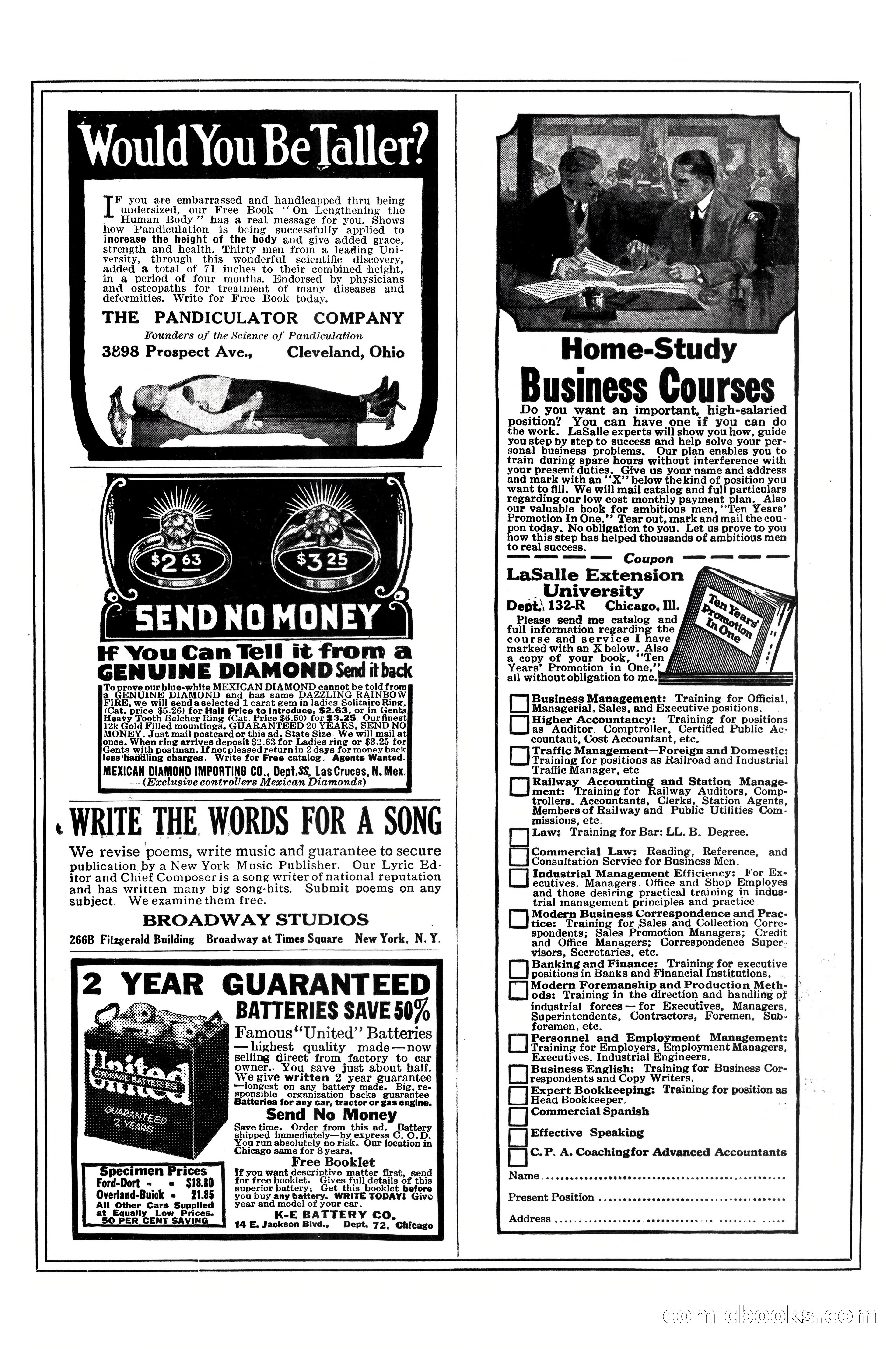 Argosy All-Story Weekly, January 21, 1922 — page 171 of 172
