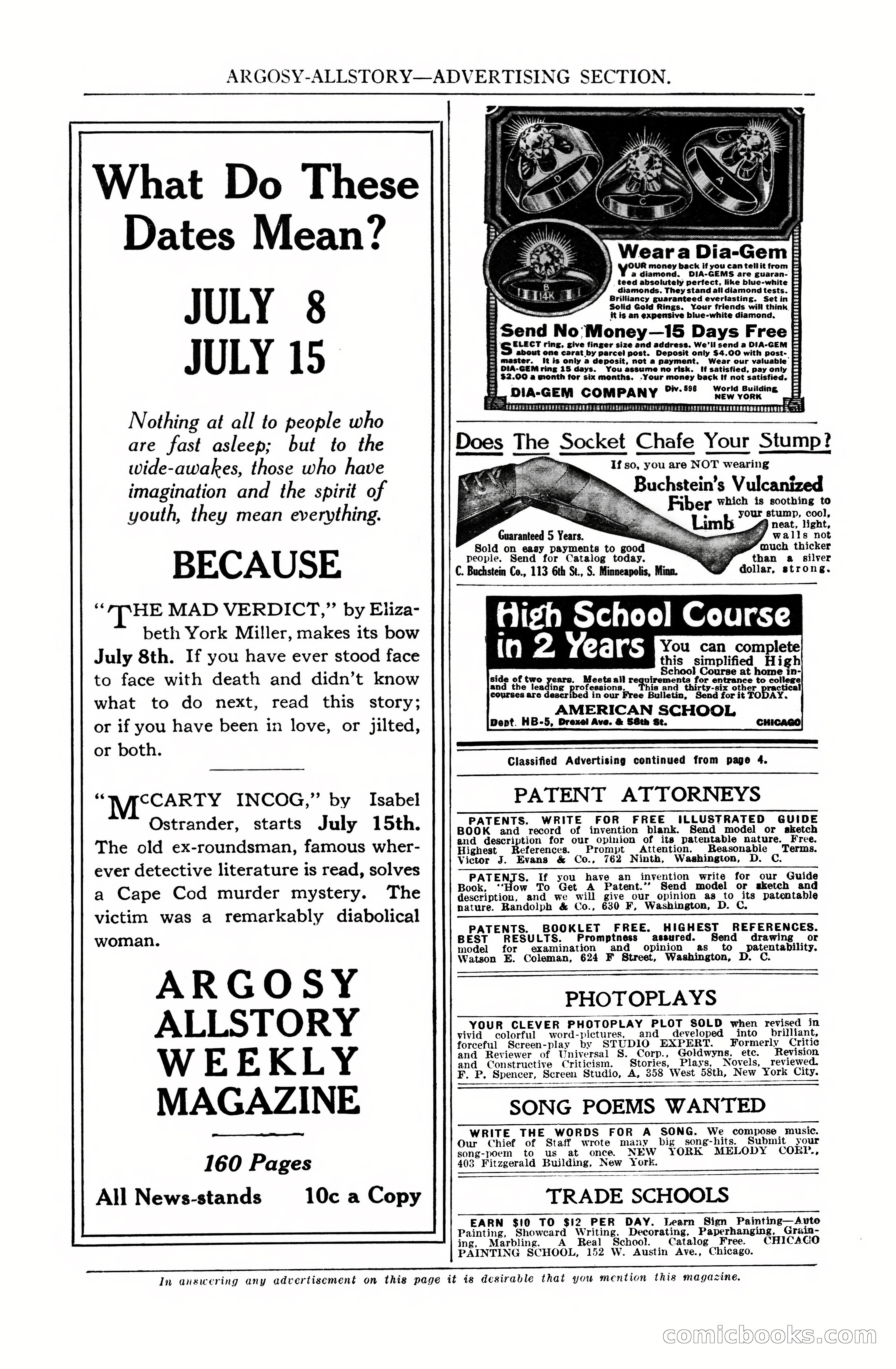 Argosy All-Story Weekly, July 1, 1922 — page 8 of 172
