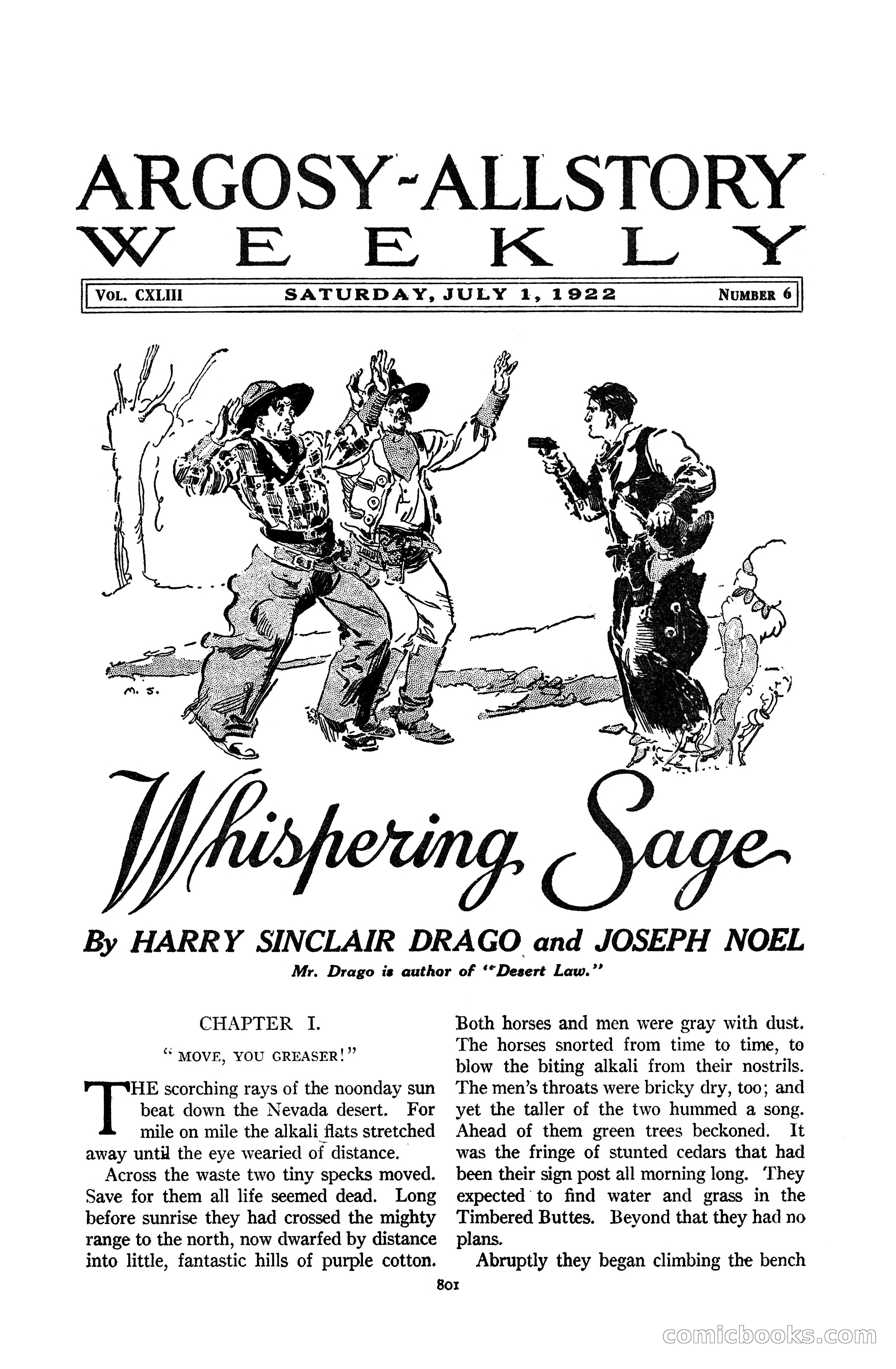 Argosy All-Story Weekly, July 1, 1922 — page 11 of 172
