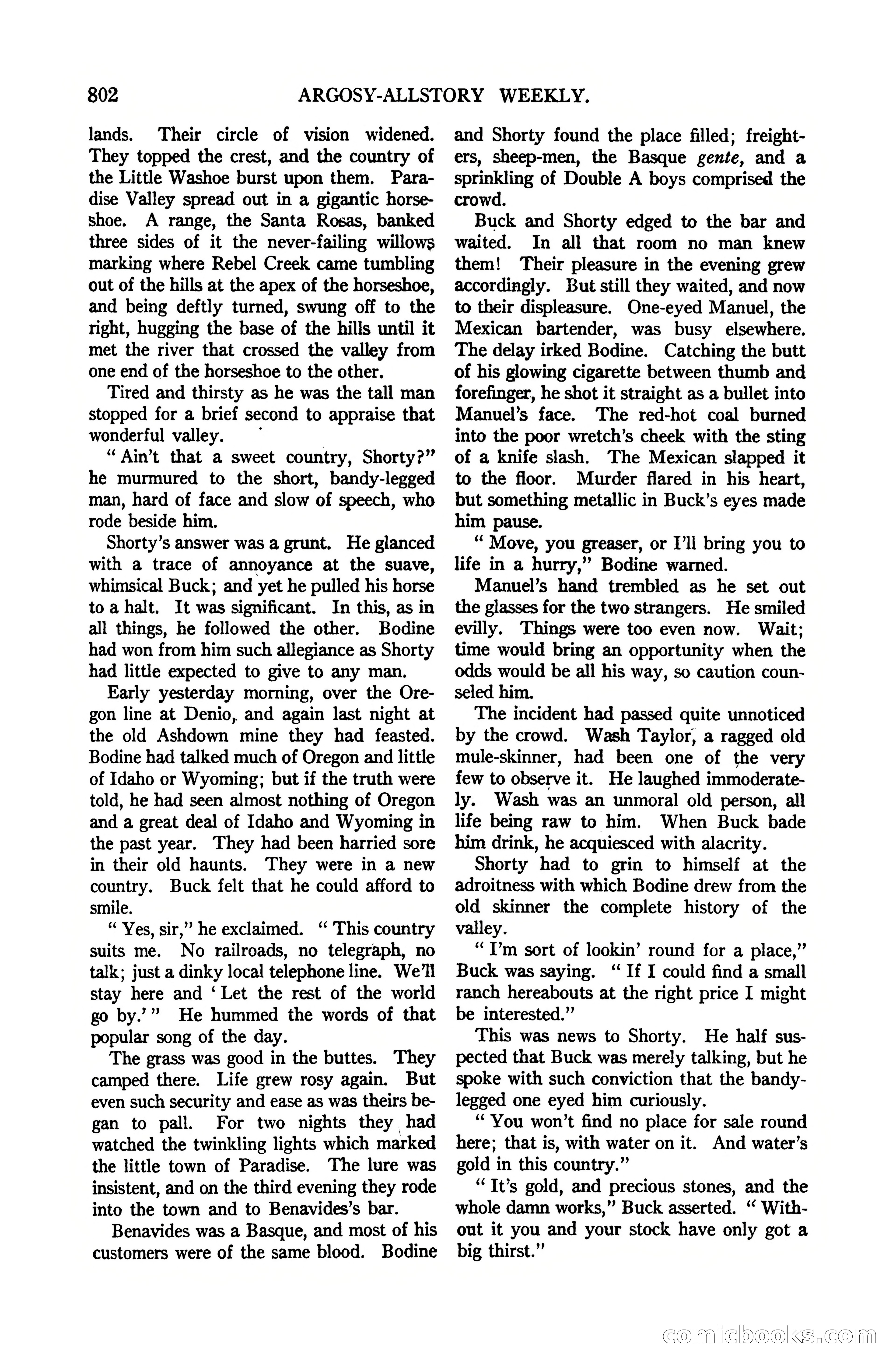 Argosy All-Story Weekly, July 1, 1922 — page 12 of 172