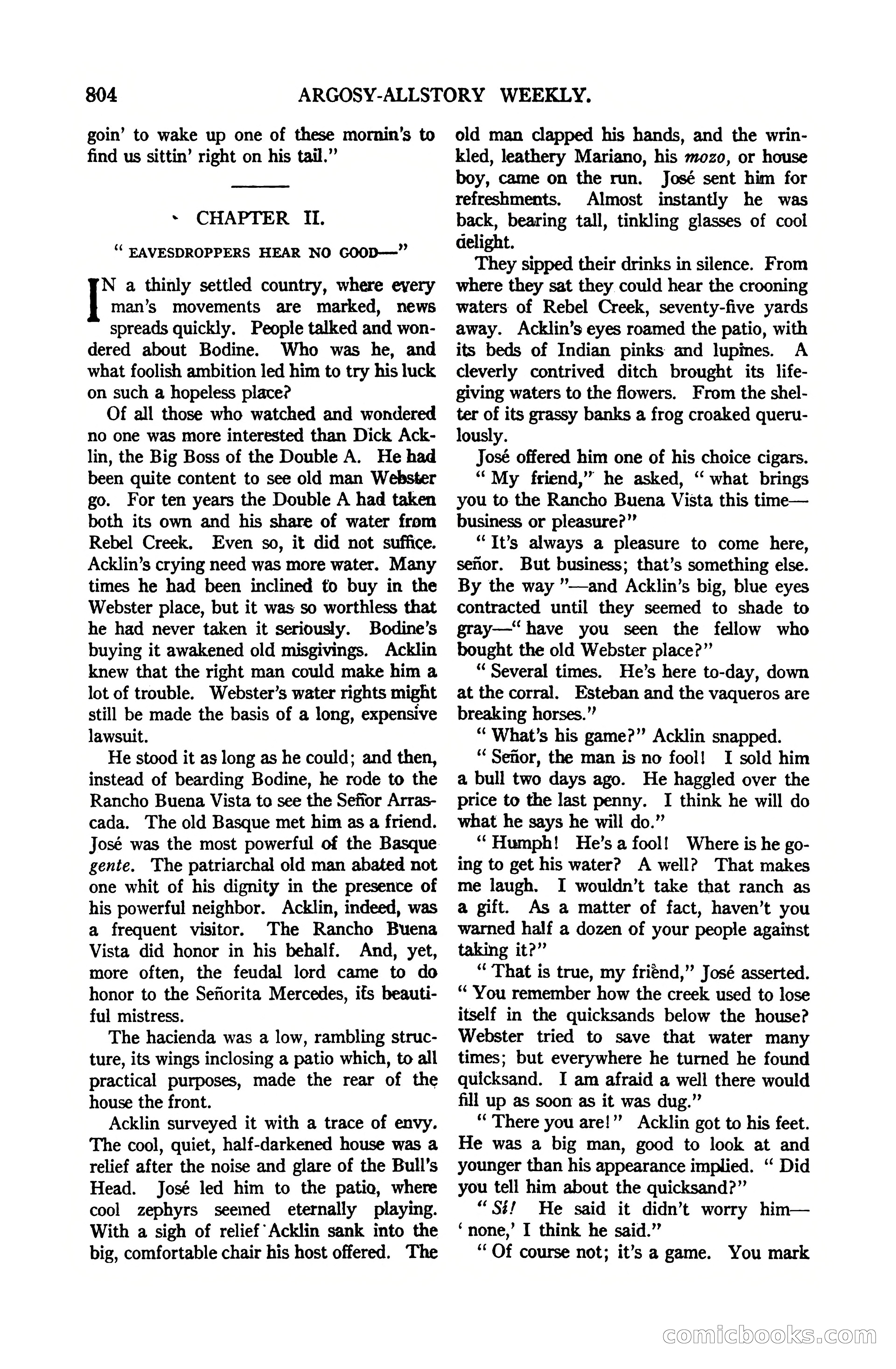 Argosy All-Story Weekly, July 1, 1922 — page 14 of 172