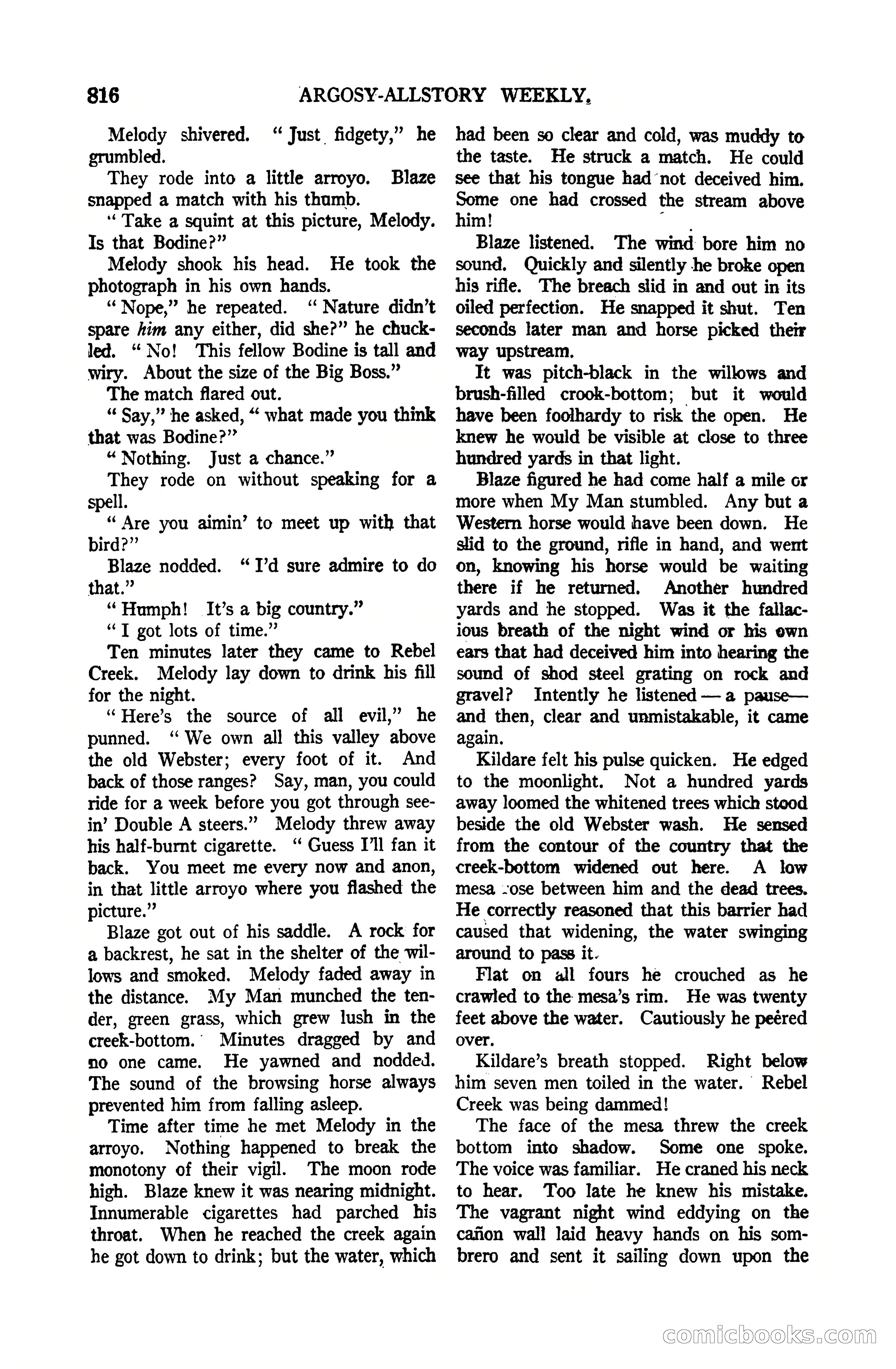 Argosy All-Story Weekly, July 1, 1922 — page 26 of 172