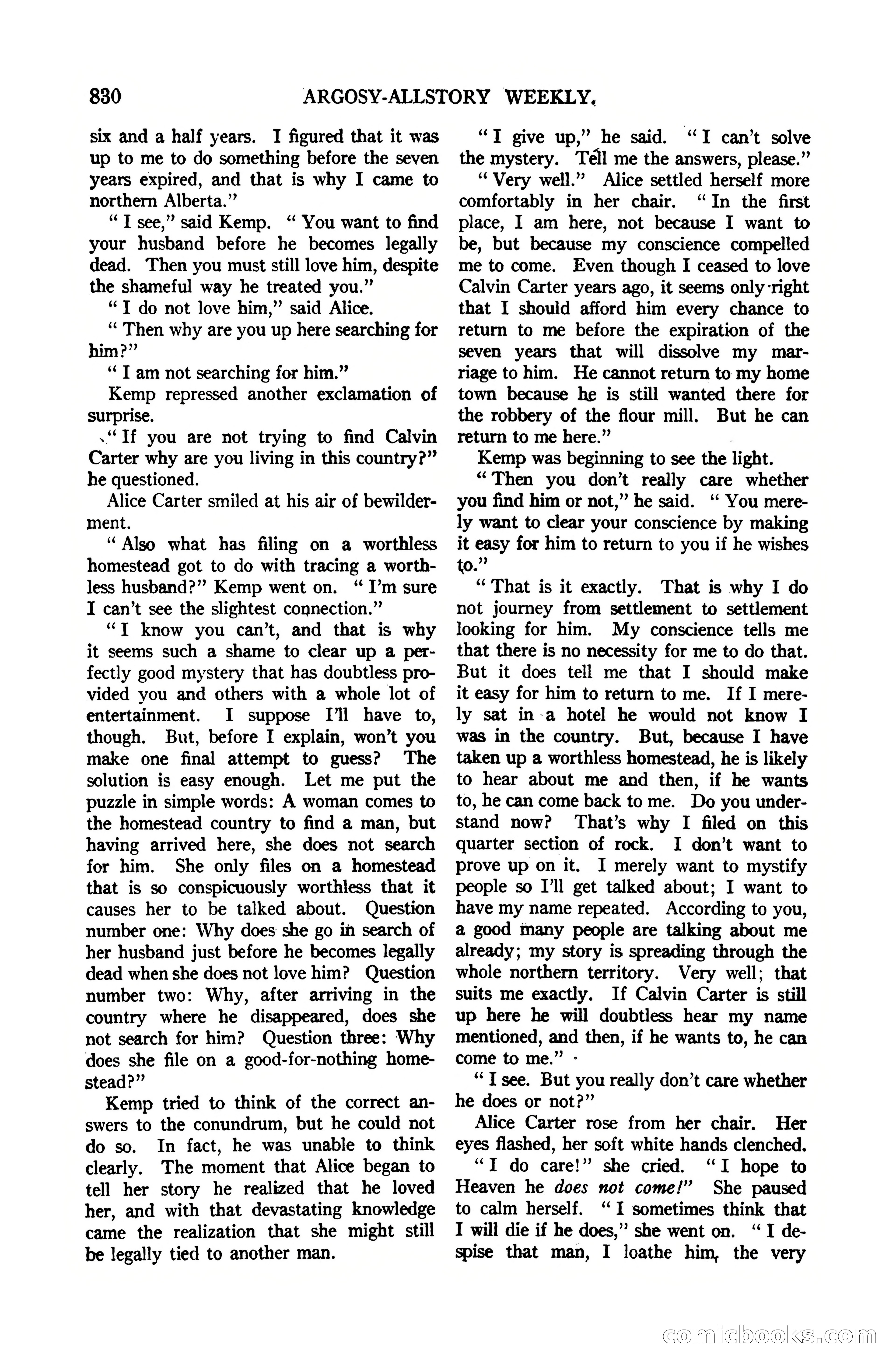 Argosy All-Story Weekly, July 1, 1922 — page 40 of 172