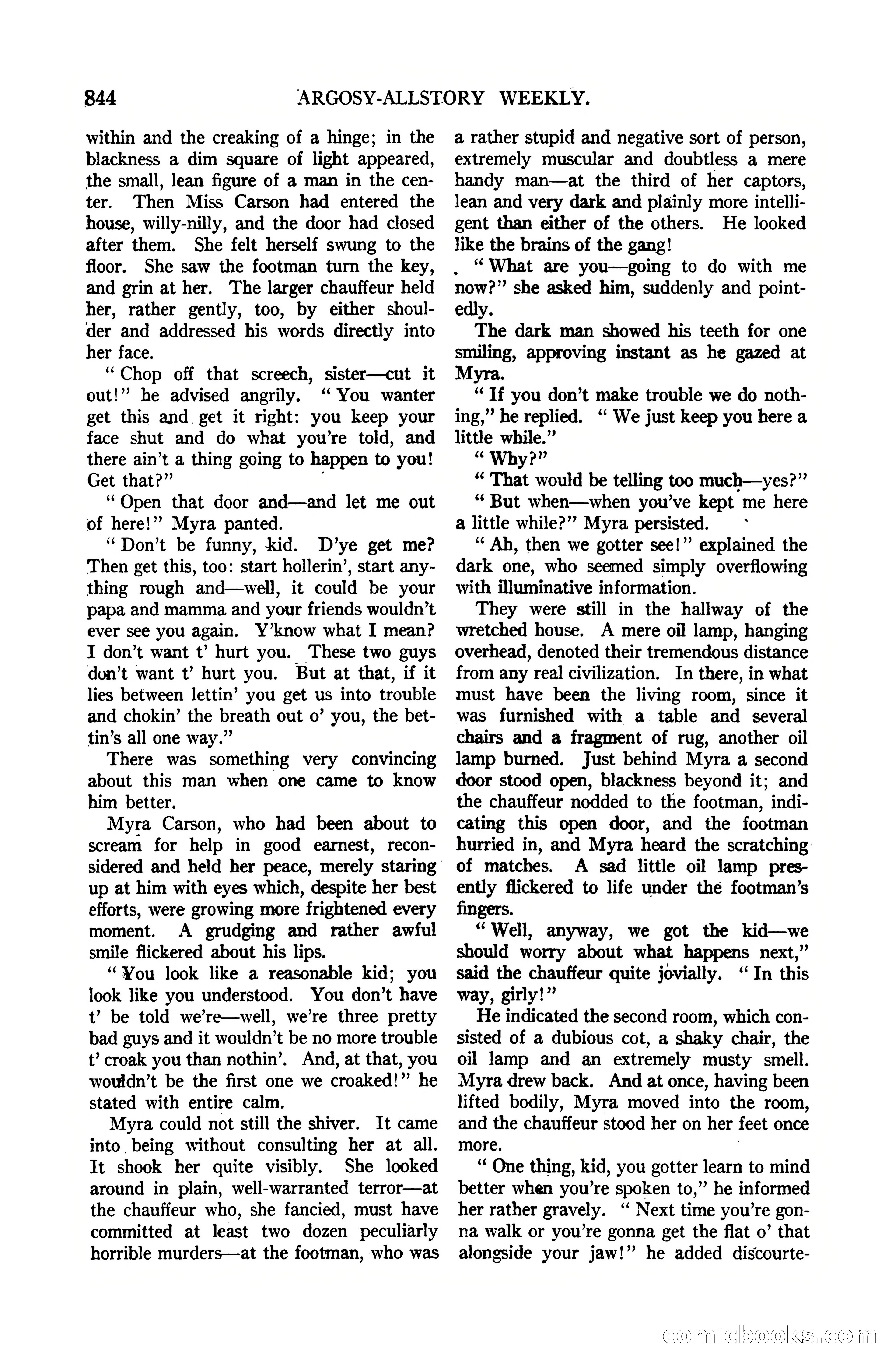Argosy All-Story Weekly, July 1, 1922 — page 54 of 172