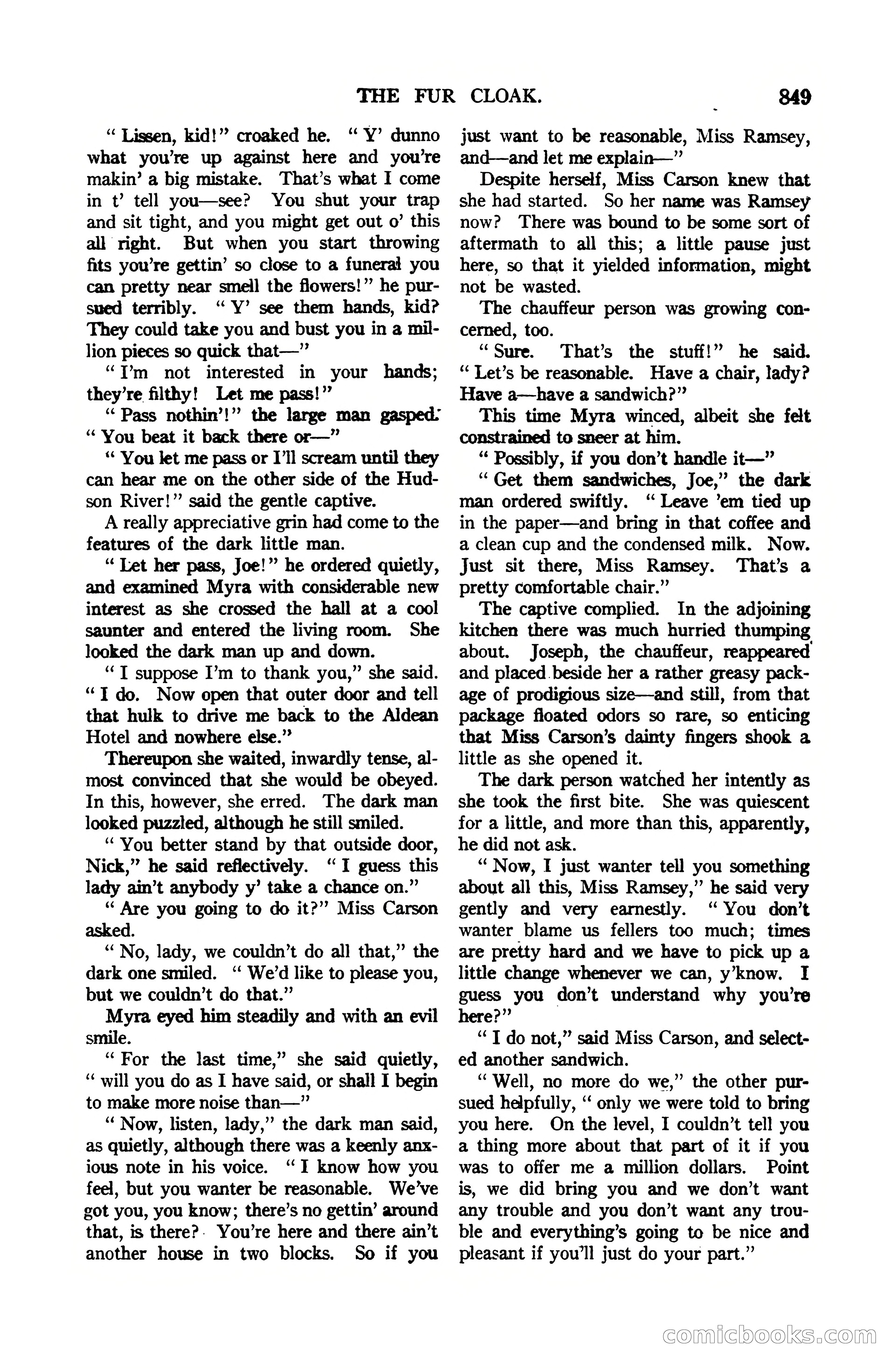 Argosy All-Story Weekly, July 1, 1922 — page 59 of 172