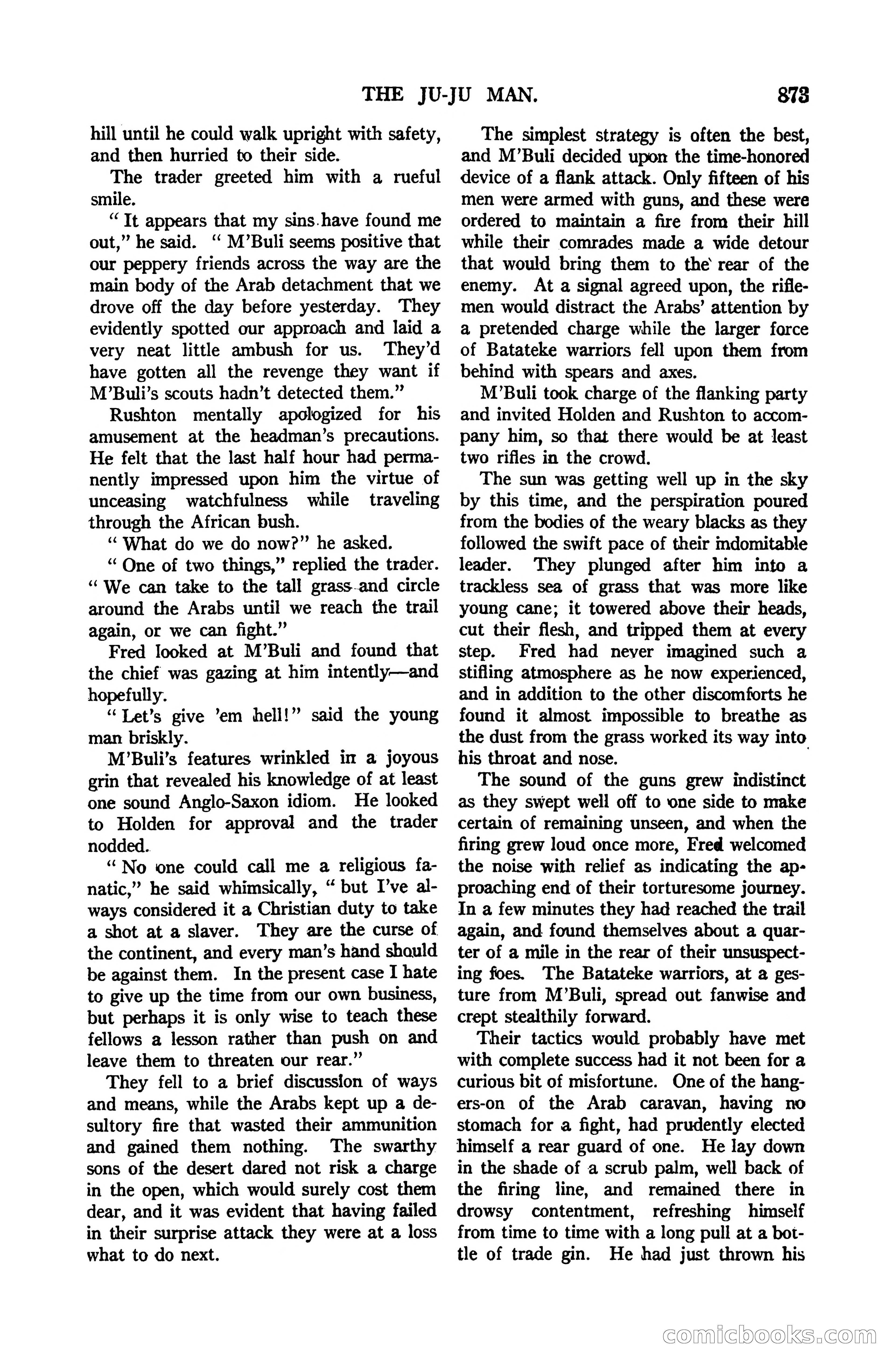 Argosy All-Story Weekly, July 1, 1922 — page 83 of 172